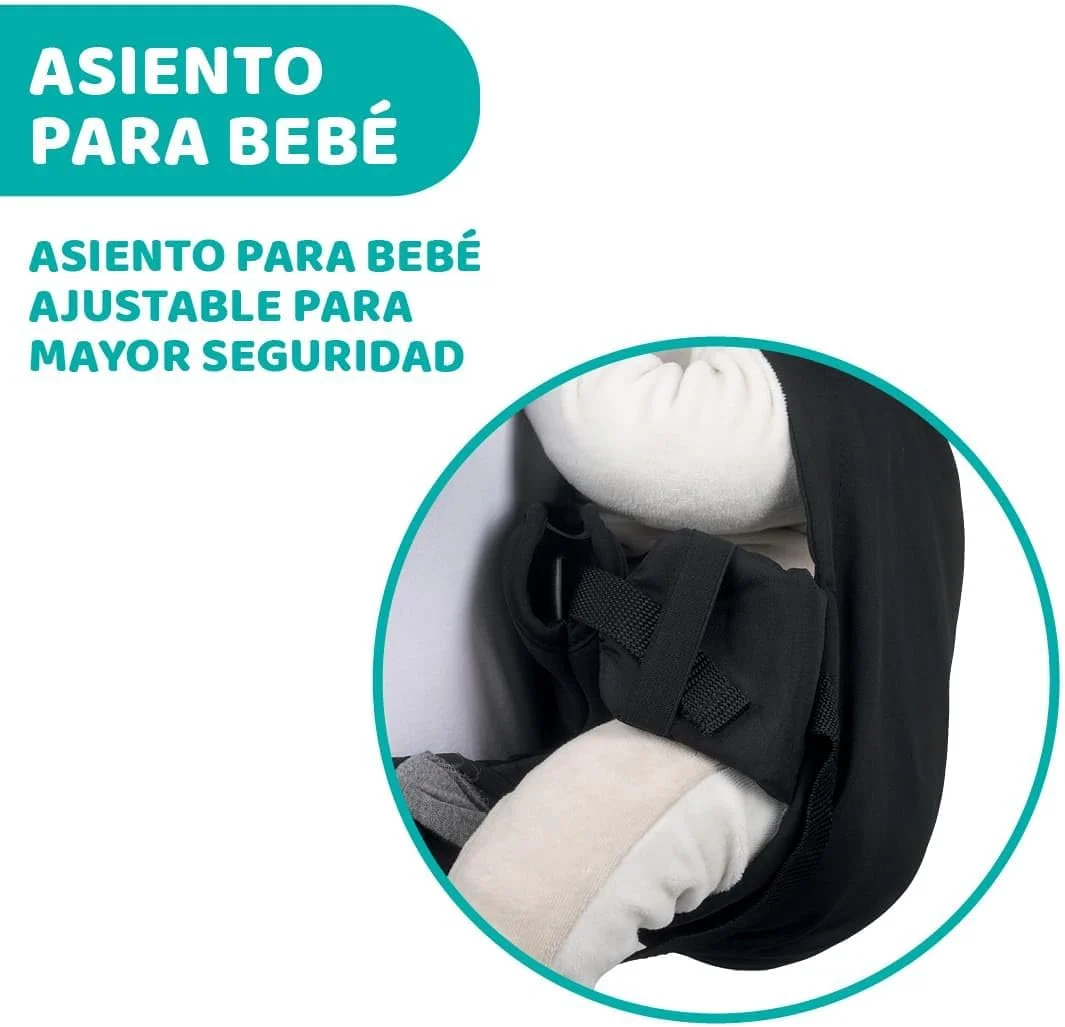 آغوشی ارگونومیک نوزاد چیکو مدل Skin Fit، مناسب برای نوزادان از 0 ماه تا 9 کیلوگرم، قابل تنظیم، ایمن برای لگن نوزاد، با بندهای ضربدری پد دار، بند شکمی و کلاه آغوشی ارگونومیک نوزاد چیکو مدل Skin Fit، مناسب برای نوزادان از 0 ماه تا 9 کیلوگرم، قابل تنظیم، ایمن برای لگن نوزاد، با بندهای ضربدری پد دار، بند شکمی و کلاه