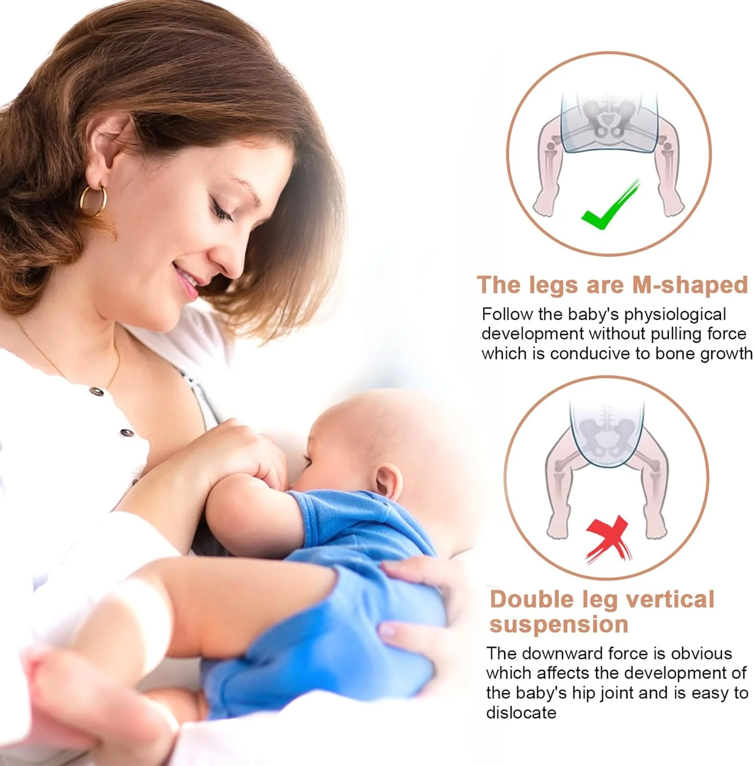 آغوشی نوزاد و کودک با صندلی کمری ضد لغزش، مناسب برای حمل نوزاد و کودک نوپا، طراحی ارگونومیک، مناسب برای کودکان 3 تا 36 ماهه (2 تا 20 کیلوگرم) - خاکستری آغوشی نوزاد و کودک با صندلی کمری ضد لغزش، مناسب برای حمل نوزاد و کودک نوپا، طراحی ارگونومیک، مناسب برای کودکان 3 تا 36 ماهه (2 تا 20 کیلوگرم) - خاکستری