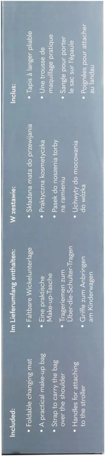 کیف لوازم کودک لیونلو مدل Ida، جادار و شیک، دارای 7 جیب، محفظه های حرارتی شیشه شیر، بند اتصال به کالسکه، کیف لوازم آرایشی و زیرانداز تعویض، مناسب برای استفاده روزمره و سفر