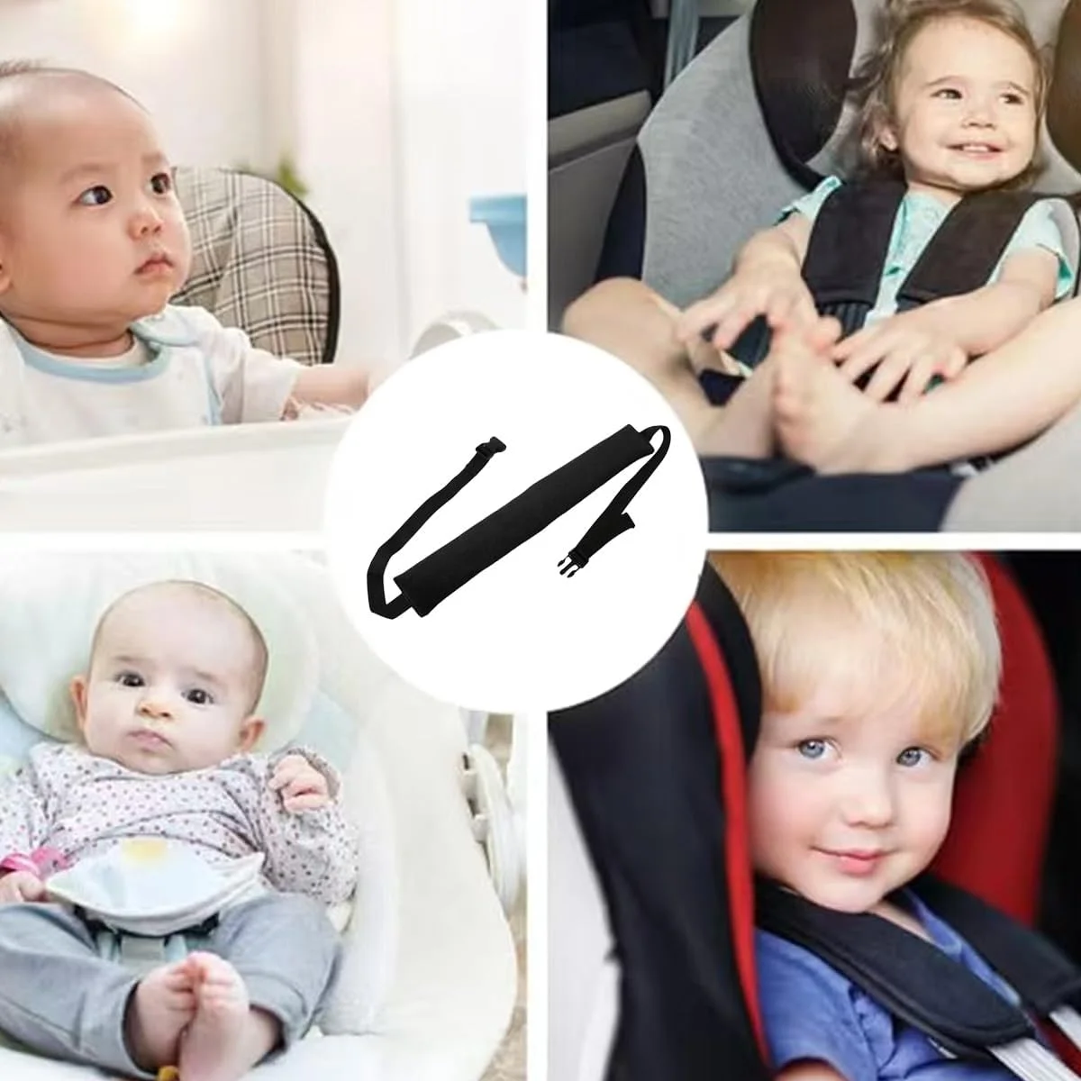 محافظ صندلی چرخ خرید کودک - لوازم جانبی صندلی غذا - کمربند غذاخوری صندلی کودک قابل حمل - کمربند ایمنی صندلی غذاخوری اتاق غذاخوری - مشکی محافظ صندلی چرخ خرید کودک - لوازم جانبی صندلی غذا - کمربند غذاخوری صندلی کودک قابل حمل - کمربند ایمنی صندلی غذاخوری اتاق غذاخوری - مشکی