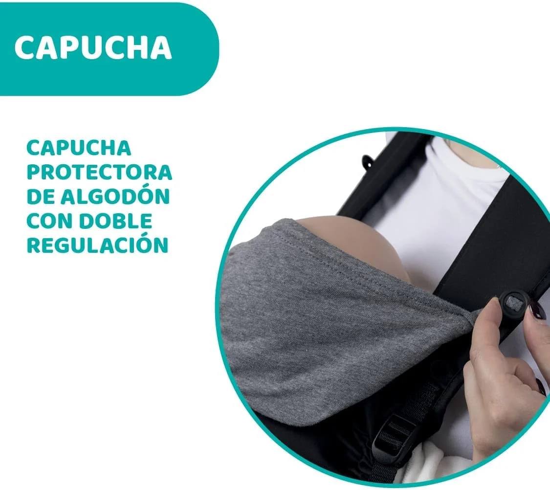 آغوشی ارگونومیک نوزاد چیکو مدل Skin Fit، مناسب برای نوزادان از 0 ماه تا 9 کیلوگرم، قابل تنظیم، ایمن برای لگن نوزاد، با بندهای ضربدری پد دار، بند شکمی و کلاه آغوشی ارگونومیک نوزاد چیکو مدل Skin Fit، مناسب برای نوزادان از 0 ماه تا 9 کیلوگرم، قابل تنظیم، ایمن برای لگن نوزاد، با بندهای ضربدری پد دار، بند شکمی و کلاه