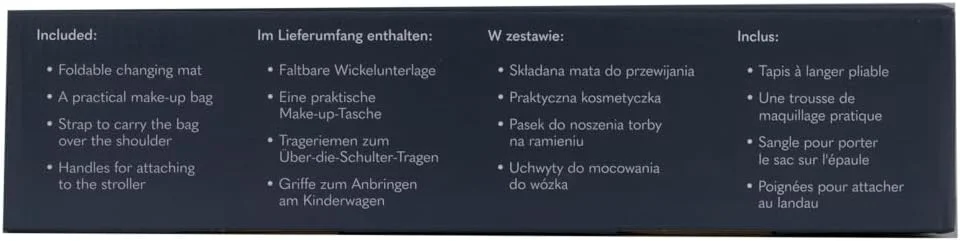 کیف لوازم کودک لیونلو مدل IDA، جادار و شیک، دارای 7 جیب، محفظه های حرارتی بطری، بند اتصال به کالسکه، کیف لوازم آرایشی، زیرانداز تعویض، مناسب برای سفرهای روزانه کیف لوازم کودک لیونلو مدل IDA، جادار و شیک، دارای 7 جیب، محفظه های حرارتی بطری، بند اتصال به کالسکه، کیف لوازم آرایشی، زیرانداز تعویض، مناسب برای سفرهای روزانه