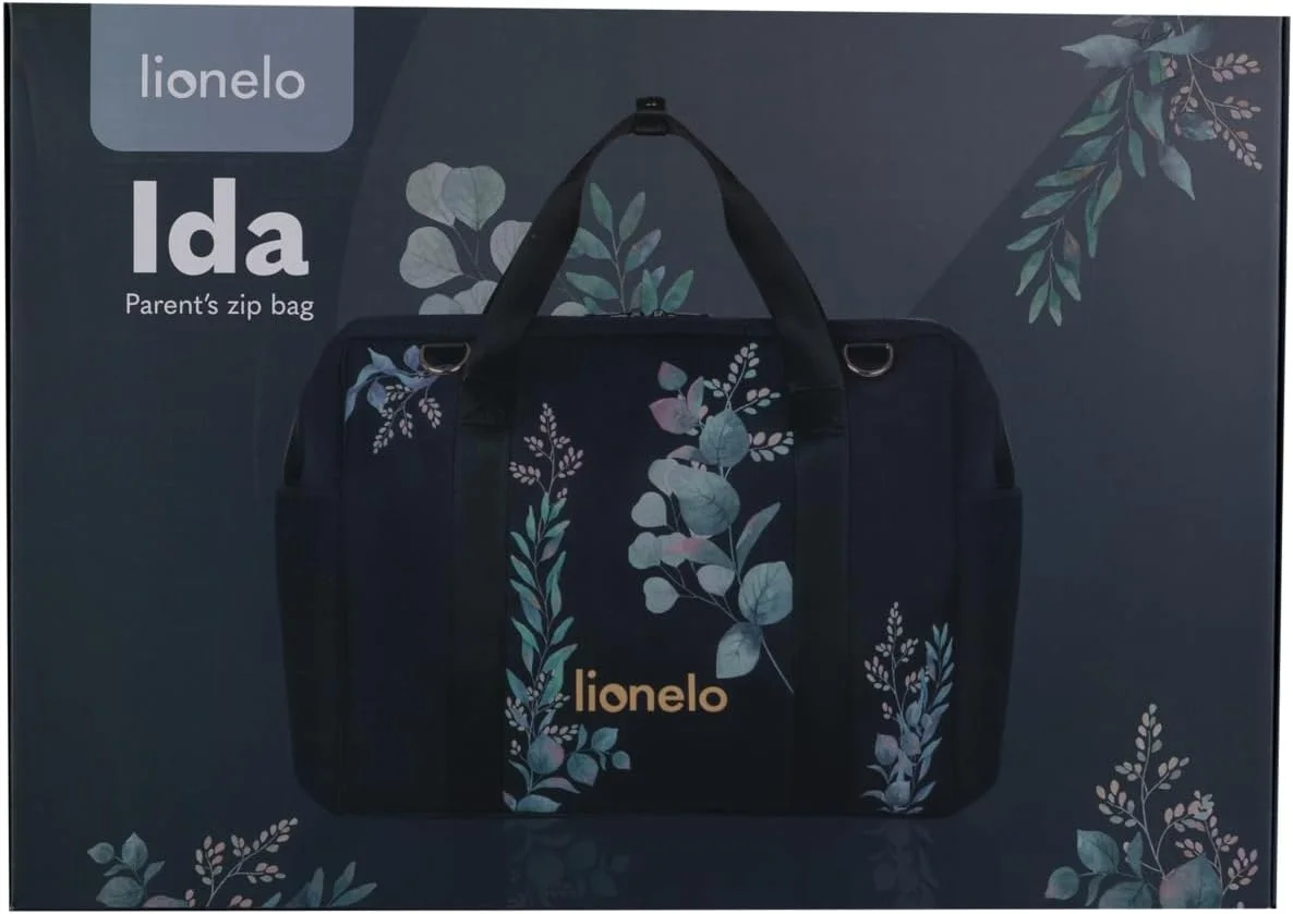 کیف لوازم کودک لیونلو مدل IDA، جادار و شیک، دارای 7 جیب، محفظه های حرارتی بطری، بند اتصال به کالسکه، کیف لوازم آرایشی، زیرانداز تعویض، مناسب برای سفرهای روزانه کیف لوازم کودک لیونلو مدل IDA، جادار و شیک، دارای 7 جیب، محفظه های حرارتی بطری، بند اتصال به کالسکه، کیف لوازم آرایشی، زیرانداز تعویض، مناسب برای سفرهای روزانه