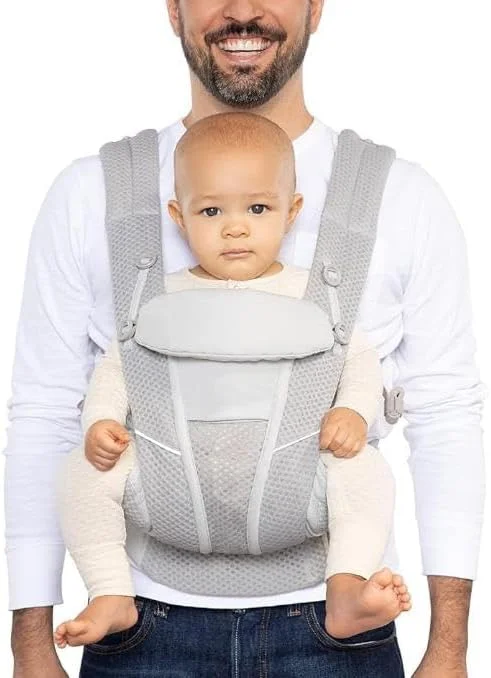 Baby Carrier, Ergonomic All Carry Positions Breathable Mesh Carrier with Enhanced Lumbar Support, Ideal for Hands Free Parenting, Purehug for Infant to Toddler 7-4 Lbs (Pearl Grey) Baby Carrier, Ergonomic All Carry Positions Breathable Mesh Carrier with Enhanced Lumbar Support, Ideal for Hands Free Parenting, Purehug for Infant to Toddler 7-4 Lbs (Pearl Grey)