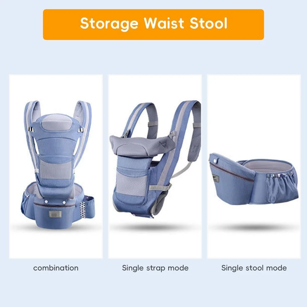 کودکبر ارگونومیک با نشیمنگاه کمری – کودکبر قابل تنظیم 6-در-1 مناسب نوزاد تا نوپا (3 تا 20 کیلوگرم)، توری تنفسی و پشتیبانی از سر، حمل از جلو و پشت برای آقایان و بانوان (پدر و مادر) – مناسب برای تمام فصول کودکبر ارگونومیک با نشیمنگاه کمری – کودکبر قابل تنظیم 6-در-1 مناسب نوزاد تا نوپا (3 تا 20 کیلوگرم)، توری تنفسی و پشتیبانی از سر، حمل از جلو و پشت برای آقایان و بانوان (پدر و مادر) – مناسب برای تمام فصول