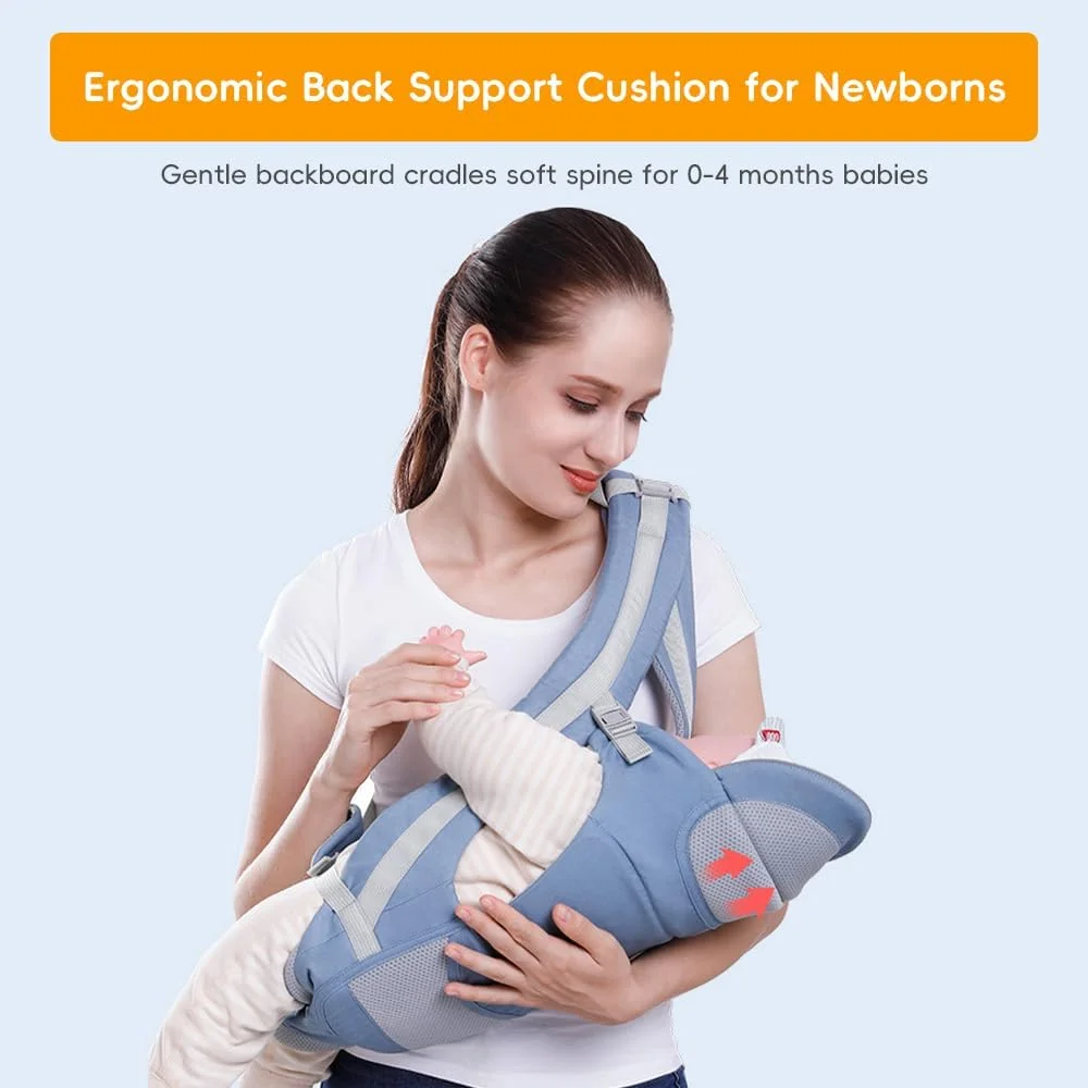 کودکبر ارگونومیک با نشیمنگاه کمری – کودکبر قابل تنظیم 6-در-1 مناسب نوزاد تا نوپا (3 تا 20 کیلوگرم)، توری تنفسی و پشتیبانی از سر، حمل از جلو و پشت برای آقایان و بانوان (پدر و مادر) – مناسب برای تمام فصول کودکبر ارگونومیک با نشیمنگاه کمری – کودکبر قابل تنظیم 6-در-1 مناسب نوزاد تا نوپا (3 تا 20 کیلوگرم)، توری تنفسی و پشتیبانی از سر، حمل از جلو و پشت برای آقایان و بانوان (پدر و مادر) – مناسب برای تمام فصول