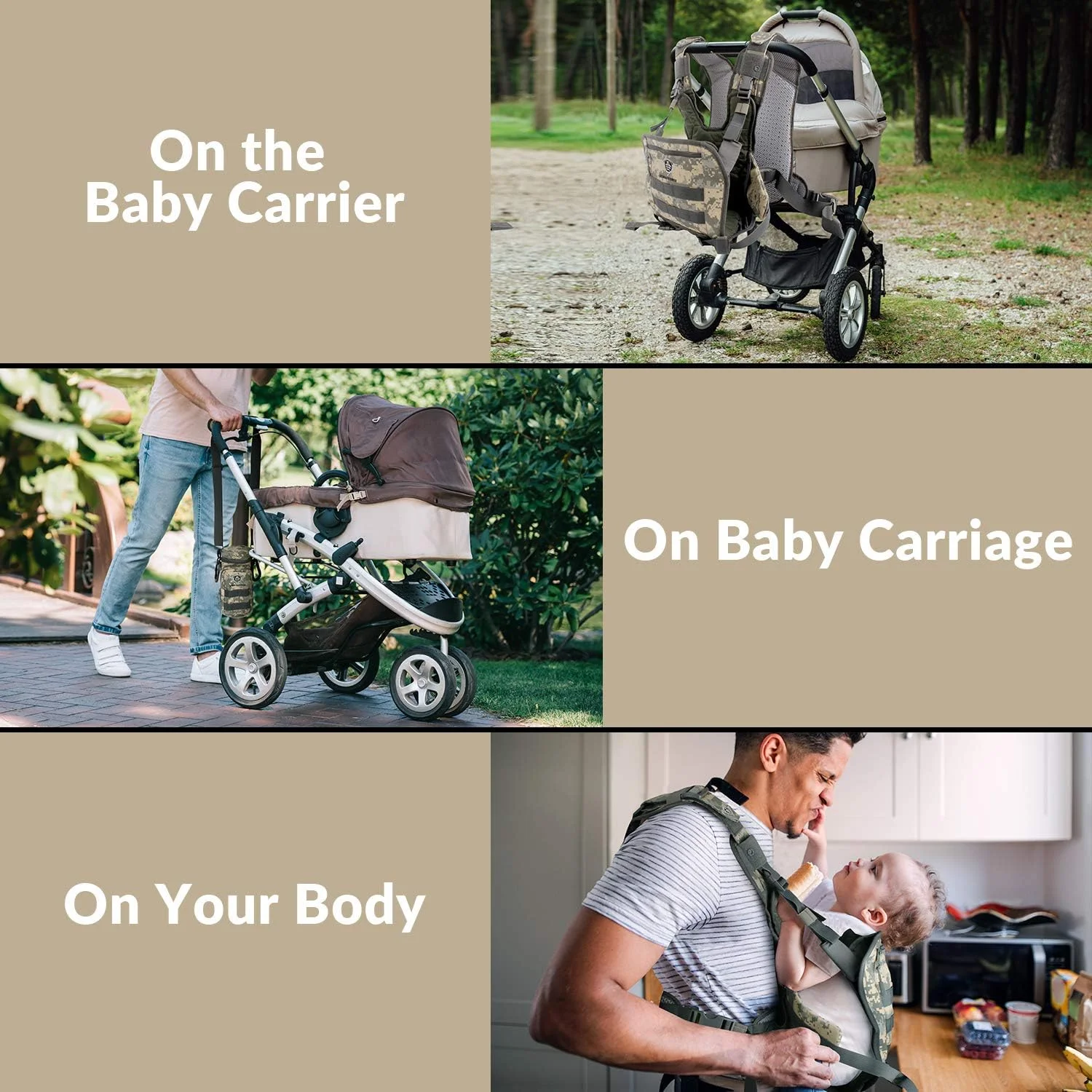 آغوشی نوزاد تاکتیکی نظامی الهام گرفته از Ethan Anthonys - آغوشی نوزاد 3.5 تا 16 کیلوگرمی برای مردان و زنان - آغوشی نوزاد با جا بطری - طراحی راحت و محکم - چند منظوره و همه کاره آغوشی نوزاد تاکتیکی نظامی الهام گرفته از Ethan Anthonys - آغوشی نوزاد 3.5 تا 16 کیلوگرمی برای مردان و زنان - آغوشی نوزاد با جا بطری - طراحی راحت و محکم - چند منظوره و همه کاره