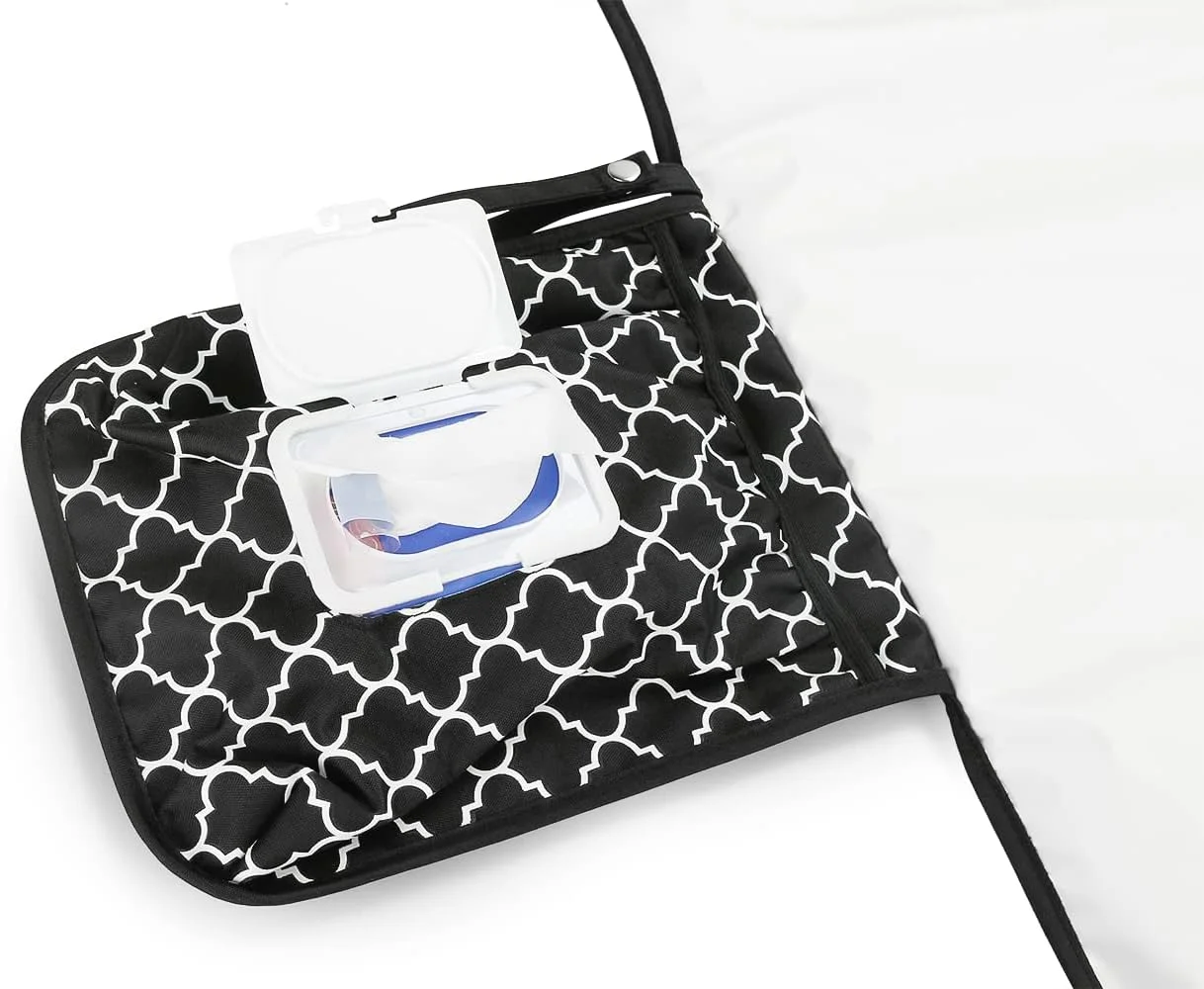 کیف لوازم کودک فالادانا به همراه زیرانداز تعویض - کیف لوازم نوزاد، کیف لوازم کالسکه کودک برای پوشک، کیف تاشو لوازم جانبی نوزاد برای پسران و دختران (مشکی) کیف لوازم کودک فالادانا به همراه زیرانداز تعویض - کیف لوازم نوزاد، کیف لوازم کالسکه کودک برای پوشک، کیف تاشو لوازم جانبی نوزاد برای پسران و دختران (مشکی)