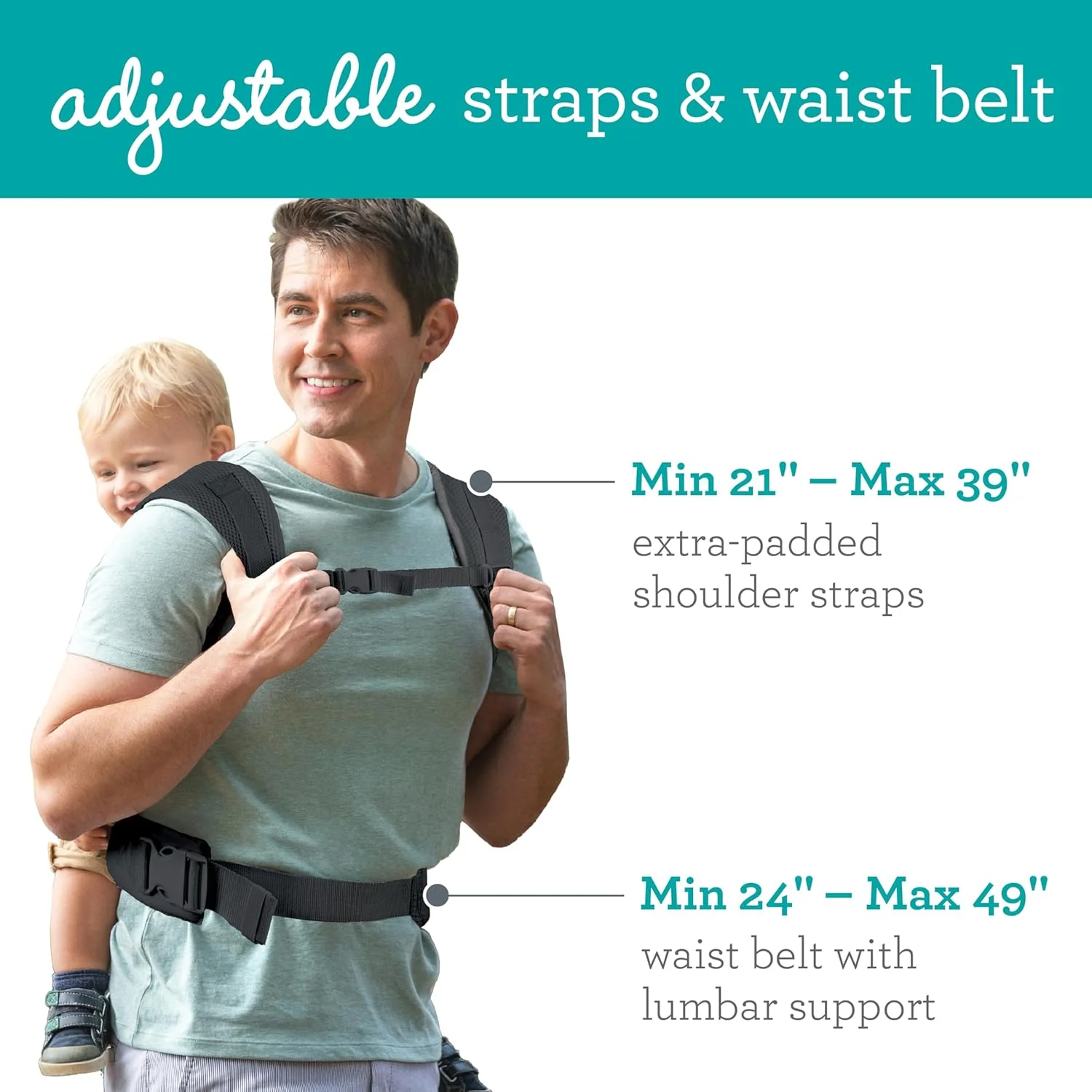 آغوشی نوزاد اینفانتینو Flip 4-in-1 سبک و قابل تبدیل