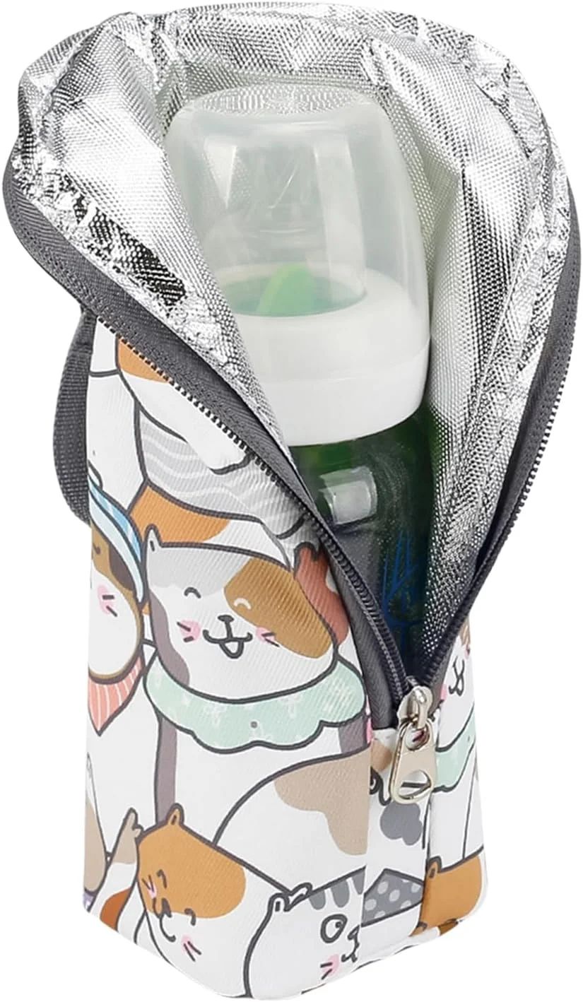 کیف خنک نگهدارنده شیشه شیر کودک | کیف عایق گرم و خنک نگهدارنده شیر مادر | کیف قابل حمل ضد آب، لوازم جانبی مسافرتی برای نگهداری و مراقبت از مادر و کودک