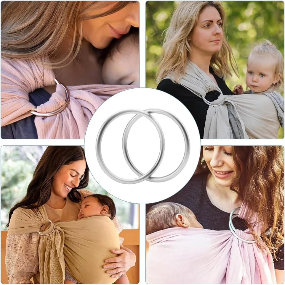حلقه آلومینیومی حمل نوزاد Joyzan، حلقه های آلومینیومی برای حمل نوزاد، حلقه کمکی برای نوزادان، کودکان نوپا حلقه آلومینیومی حمل نوزاد Joyzan، حلقه های آلومینیومی برای حمل نوزاد، حلقه کمکی برای نوزادان، کودکان نوپا