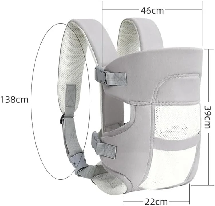 آغوشی نوزاد JZS، آغوشی توری هواگذر 4 در 1 برای نوزادان 0-36 ماهه، صندلی کمری آغوشی نوزاد برای تمام فصول، برای نوزادان دختر و پسر (آبی نفتی) آغوشی نوزاد JZS، آغوشی توری هواگذر 4 در 1 برای نوزادان 0-36 ماهه، صندلی کمری آغوشی نوزاد برای تمام فصول، برای نوزادان دختر و پسر (آبی نفتی)