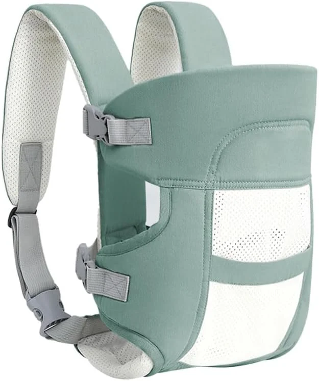 آغوشی نوزاد JZS، آغوشی راحت 4 در 1 برای نوزاد، نگهدارنده ارگونومیک قابل تنظیم، قابل حمل، کوله پشتی کانورتیبل جلو و پشت برای حمل نوزادان دختر و پسر (سبز) آغوشی نوزاد JZS، آغوشی راحت 4 در 1 برای نوزاد، نگهدارنده ارگونومیک قابل تنظیم، قابل حمل، کوله پشتی کانورتیبل جلو و پشت برای حمل نوزادان دختر و پسر (سبز)
