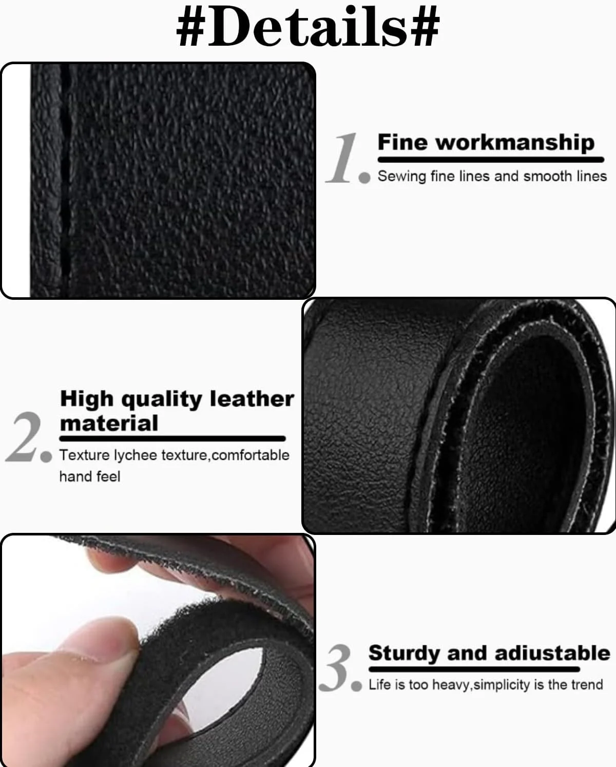 قلاب های کالسکه JEXOWIQ برای کیف، 4 عدد قلاب کالسکه چرمی کارابین، لوازم جانبی کالسکه، گیره های کالسکه برای کیف های خرید، کیف های پوشک و کیف های دستی قلاب های کالسکه JEXOWIQ برای کیف، 4 عدد قلاب کالسکه چرمی کارابین، لوازم جانبی کالسکه، گیره های کالسکه برای کیف های خرید، کیف های پوشک و کیف های دستی