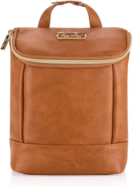 Itzy Ritzy Insulated Bottle Bag – Keeps Bottles Warm or Cool - Holds 3 Bottles & Features Interior Pocket for Ice Pack (Not Included), Cognac Itzy Ritzy Insulated Bottle Bag – Keeps Bottles Warm or Cool - Holds 3 Bottles & Features Interior Pocket for Ice Pack (Not Included), Cognac