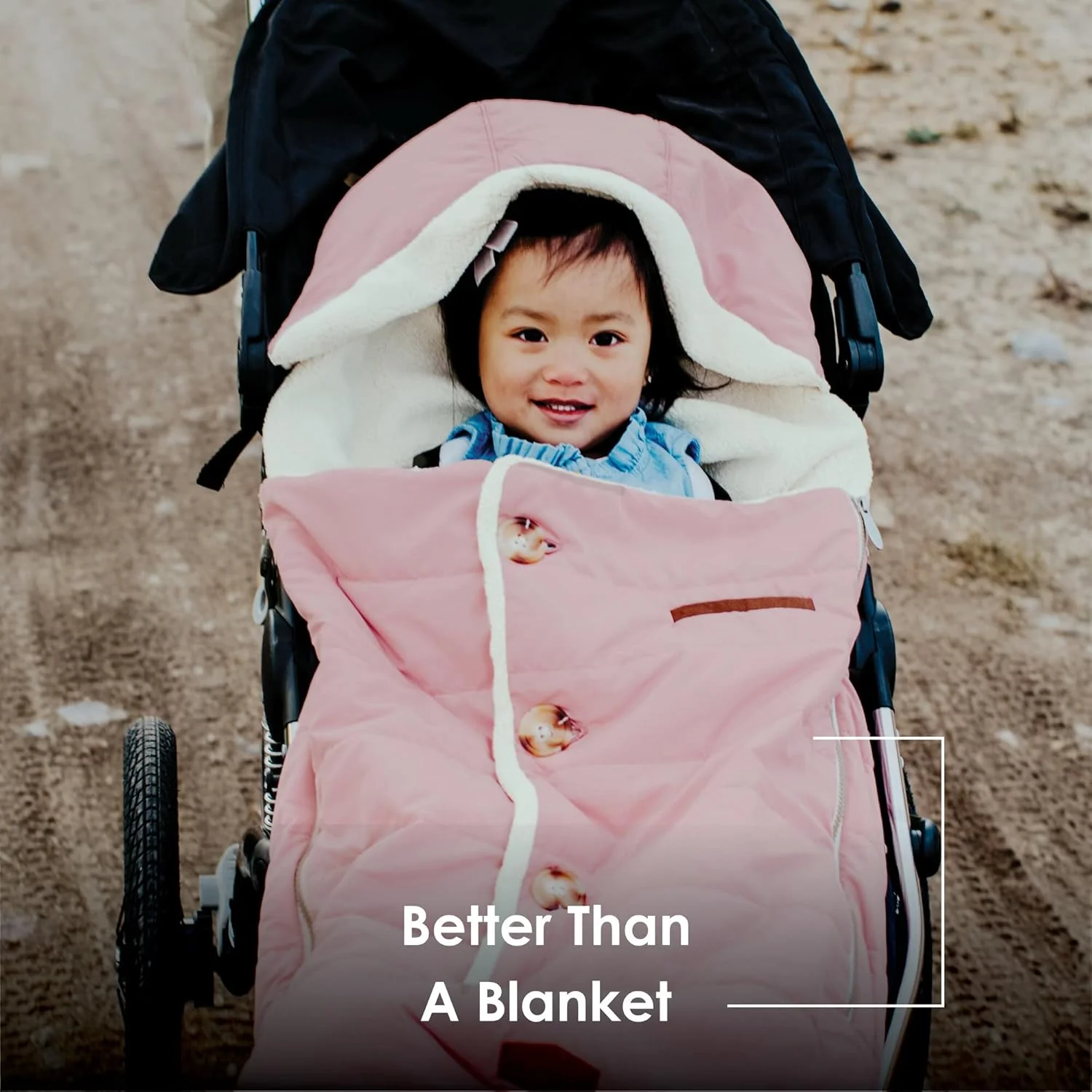 JJ Cole Bundle Me Winter Toddler Car Seat Cover and Bunting Bag - Urban - Weather Resistant Baby Carrier Cover - Stroller Accessories and Winter Baby Essentials - Blush Pink JJ Cole Bundle Me Winter Toddler Car Seat Cover and Bunting Bag - Urban - Weather Resistant Baby Carrier Cover - Stroller Accessories and Winter Baby Essentials - Blush Pink