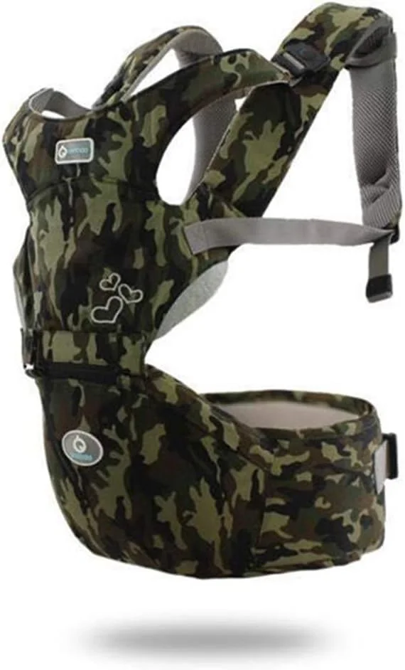 آغوشی نوزاد HYRL، آغوشی ارگونومیک با صندلی کمری و نشیمنگاه ران/کتان خالص، سبک و قابل تنفس برای نوزاد و کودک نوپا آغوشی نوزاد HYRL، آغوشی ارگونومیک با صندلی کمری و نشیمنگاه ران/کتان خالص، سبک و قابل تنفس برای نوزاد و کودک نوپا