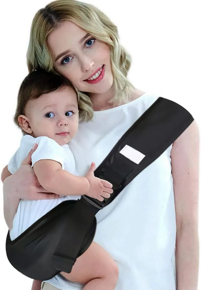 آغوشی نوزاد قابل حمل هوتو، بند شانه ای پهن و پد دار ارگونومیک قابل تنظیم، آغوشی نرم و ضد لغزش برای کودکان نوپا تا 25 کیلوگرم، 6-36 ماهگی - مشکی آغوشی نوزاد قابل حمل هوتو، بند شانه ای پهن و پد دار ارگونومیک قابل تنظیم، آغوشی نرم و ضد لغزش برای کودکان نوپا تا 25 کیلوگرم، 6-36 ماهگی - مشکی