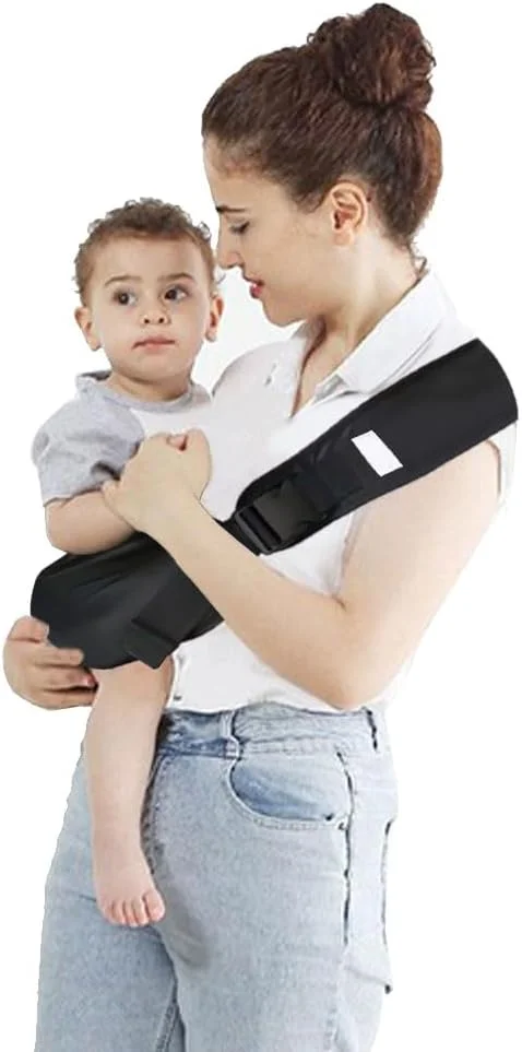 آغوشی نوزاد قابل حمل هوتو، بند شانه ای پهن و پد دار ارگونومیک قابل تنظیم، آغوشی نرم و ضد لغزش برای کودکان نوپا تا 25 کیلوگرم، 6-36 ماهگی - مشکی آغوشی نوزاد قابل حمل هوتو، بند شانه ای پهن و پد دار ارگونومیک قابل تنظیم، آغوشی نرم و ضد لغزش برای کودکان نوپا تا 25 کیلوگرم، 6-36 ماهگی - مشکی