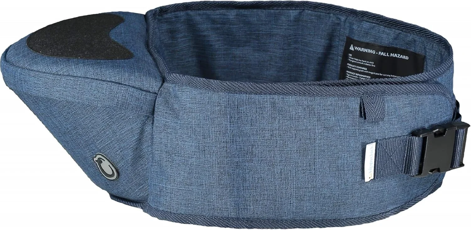 هیپسیت کودک هیپیچیک برای سنین 6 تا 36 ماه با بند قابل تنظیم - صندلی کمری سبک و محافظ کمر برای حمل کودک - آبی جین هیپسیت کودک هیپیچیک برای سنین 6 تا 36 ماه با بند قابل تنظیم - صندلی کمری سبک و محافظ کمر برای حمل کودک - آبی جین