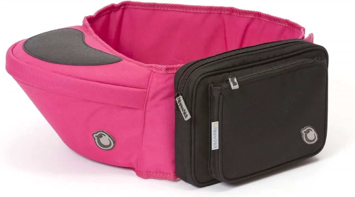 کیف لوازم جانبی هیپی چیک / کیف مسافرتی با 2 جیب، قابل استفاده با صندلی حمل کودک، جین خاکستری