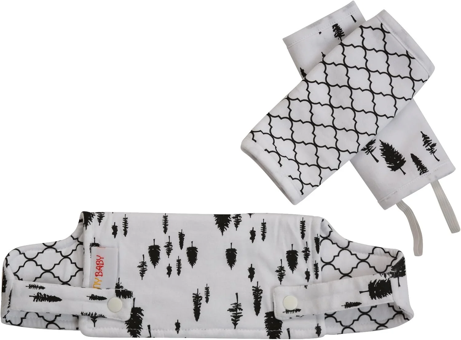 روکش کریر نوزاد HnyBaby، پدهای دندان گیر پنبه ارگانیک، مناسب برای انواع کریرهای ارگوبابی روکش کریر نوزاد HnyBaby، پدهای دندان گیر پنبه ارگانیک، مناسب برای انواع کریرهای ارگوبابی