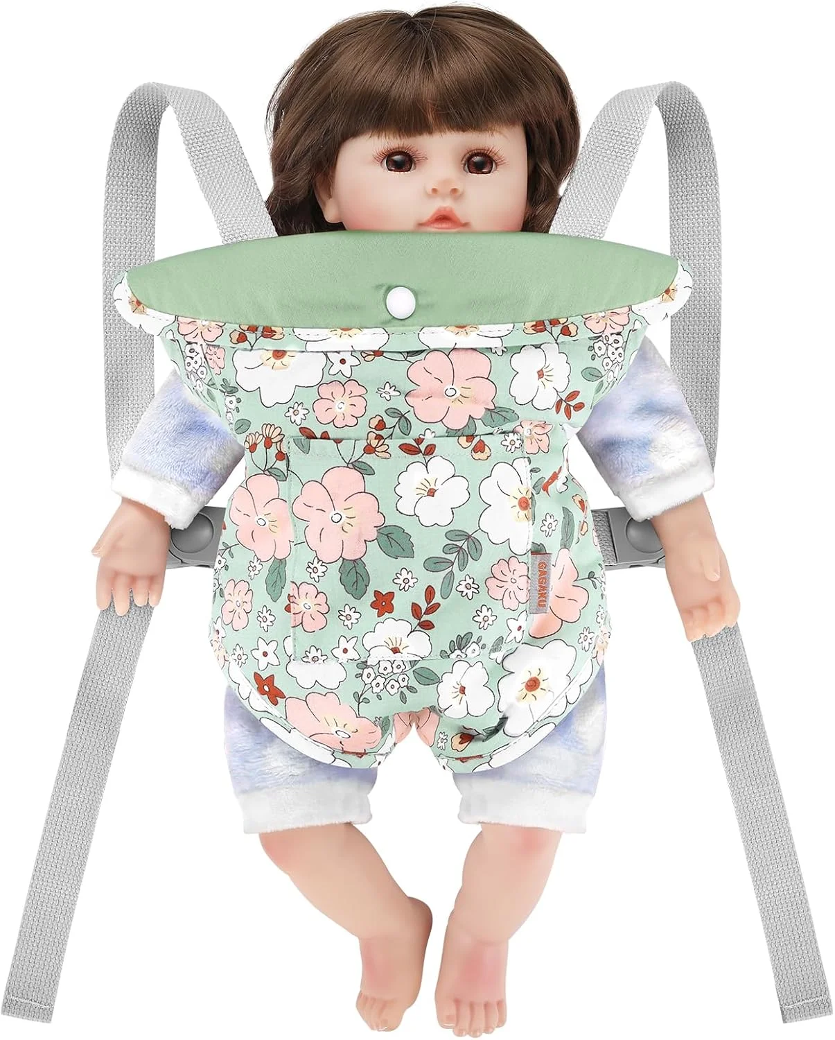 حامل عروسک گاگاکو، حامل عروسک نوزاد برای کودکان نوپا، لوازم جانبی عروسک نوزاد دوباره متولد شده، حامل های عروسک جلو و عقب - کاملیا سبز حامل عروسک گاگاکو، حامل عروسک نوزاد برای کودکان نوپا، لوازم جانبی عروسک نوزاد دوباره متولد شده، حامل های عروسک جلو و عقب - کاملیا سبز