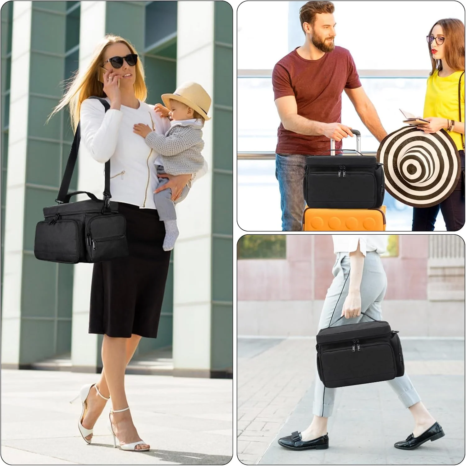 کیف پمپ سینه GDNasist برای Spectra S1 و S2، کیف پمپاژ با تشک ضد آب برای لوازم جانبی پمپ، کیف پمپ برای کار، مسافرت و استفاده خانوادگی کیف پمپ سینه GDNasist برای Spectra S1 و S2، کیف پمپاژ با تشک ضد آب برای لوازم جانبی پمپ، کیف پمپ برای کار، مسافرت و استفاده خانوادگی