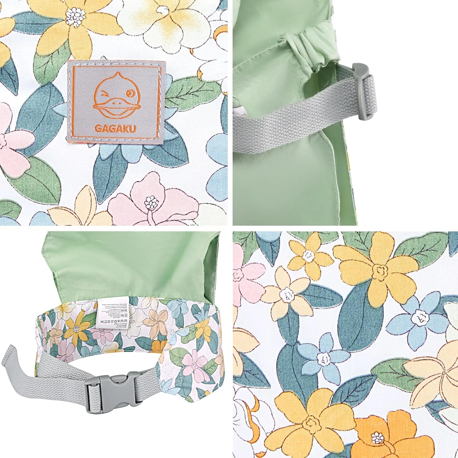 حامل عروسک گاگاکو برای عروسک های نوزادی، حامل اسباب بازی کودکان برای عروسک ها، لوازم جانبی عروسک برای کودکان نوپا - سبز - گل های پلومریا حامل عروسک گاگاکو برای عروسک های نوزادی، حامل اسباب بازی کودکان برای عروسک ها، لوازم جانبی عروسک برای کودکان نوپا - سبز - گل های پلومریا