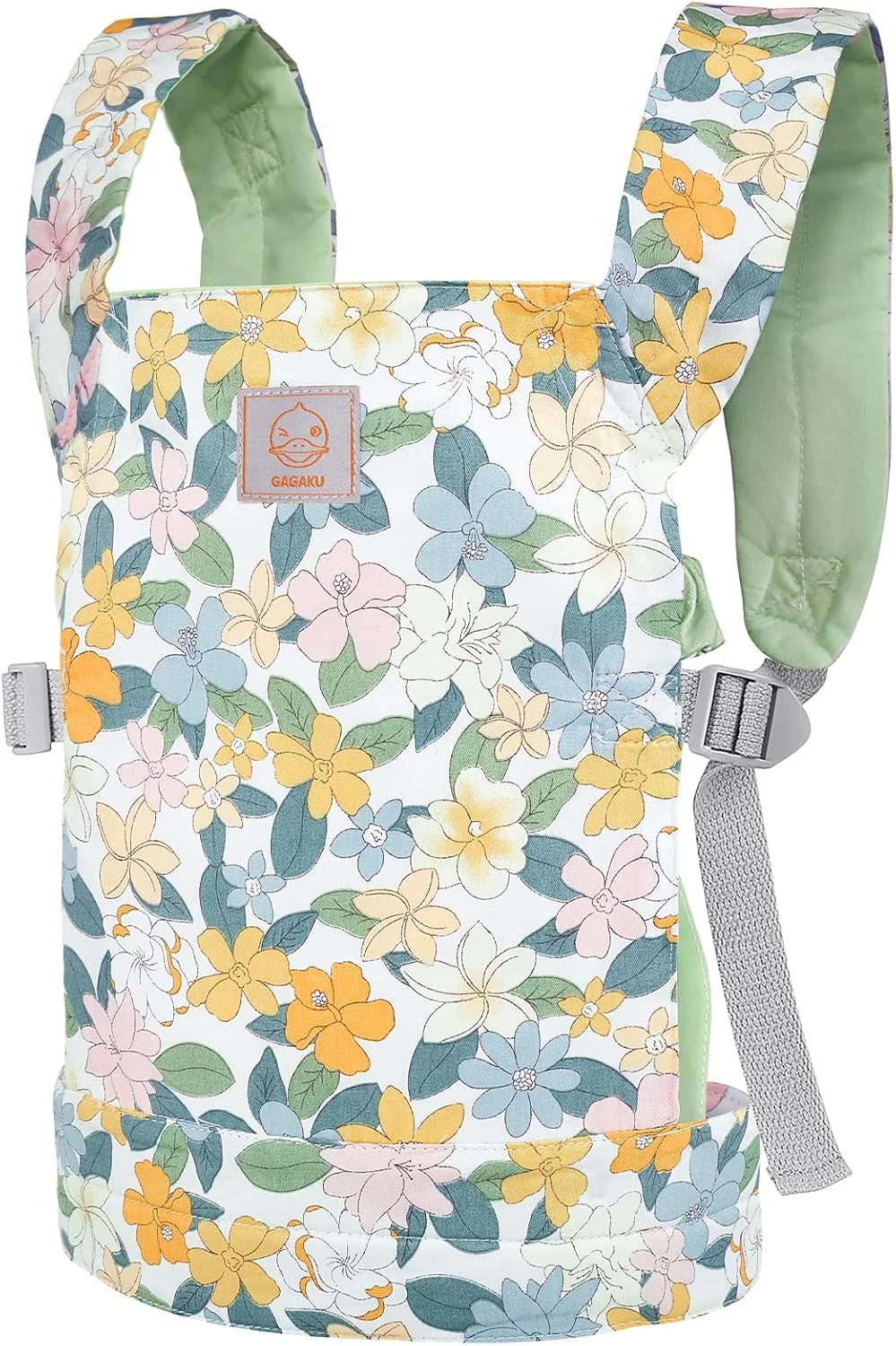 حامل عروسک گاگاکو برای عروسک های نوزادی، حامل اسباب بازی کودکان برای عروسک ها، لوازم جانبی عروسک برای کودکان نوپا - سبز - گل های پلومریا حامل عروسک گاگاکو برای عروسک های نوزادی، حامل اسباب بازی کودکان برای عروسک ها، لوازم جانبی عروسک برای کودکان نوپا - سبز - گل های پلومریا