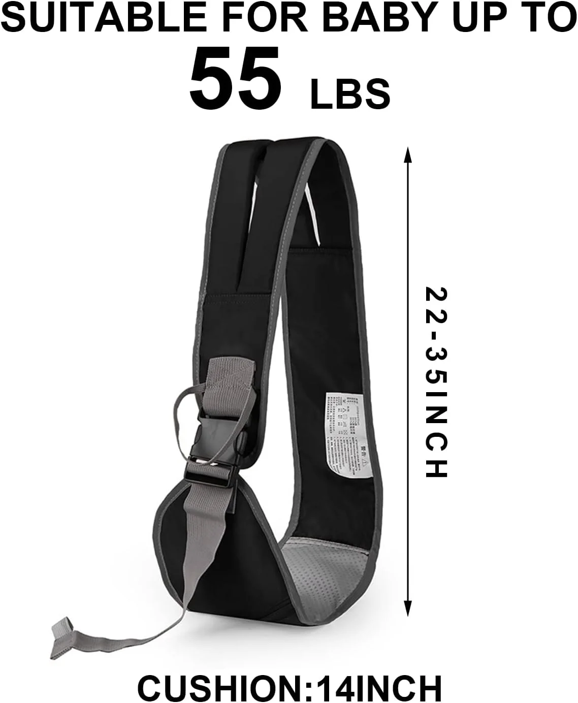 1 عدد آغوشی تاشو نوزاد، آغوشی قابل تنظیم نوزاد، آغوشی ضد لغزش کودک که از جلو نگه داشته می شود، بند تک شیب آغوشی نوزاد، آغوشی قابل حمل نوزاد (مشکی) 1 عدد آغوشی تاشو نوزاد، آغوشی قابل تنظیم نوزاد، آغوشی ضد لغزش کودک که از جلو نگه داشته می شود، بند تک شیب آغوشی نوزاد، آغوشی قابل حمل نوزاد (مشکی)