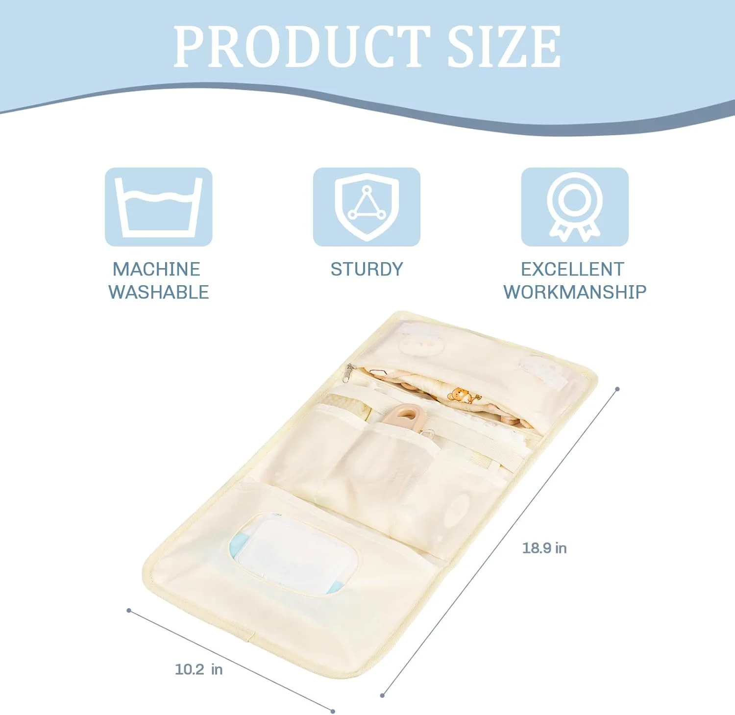 کیف لوازم کودک Frjjthchy، کیف تاشو کوچک پوشک، کیف مسافرتی نوزاد، کیف مادر برای فضای باز کیف لوازم کودک Frjjthchy، کیف تاشو کوچک پوشک، کیف مسافرتی نوزاد، کیف مادر برای فضای باز