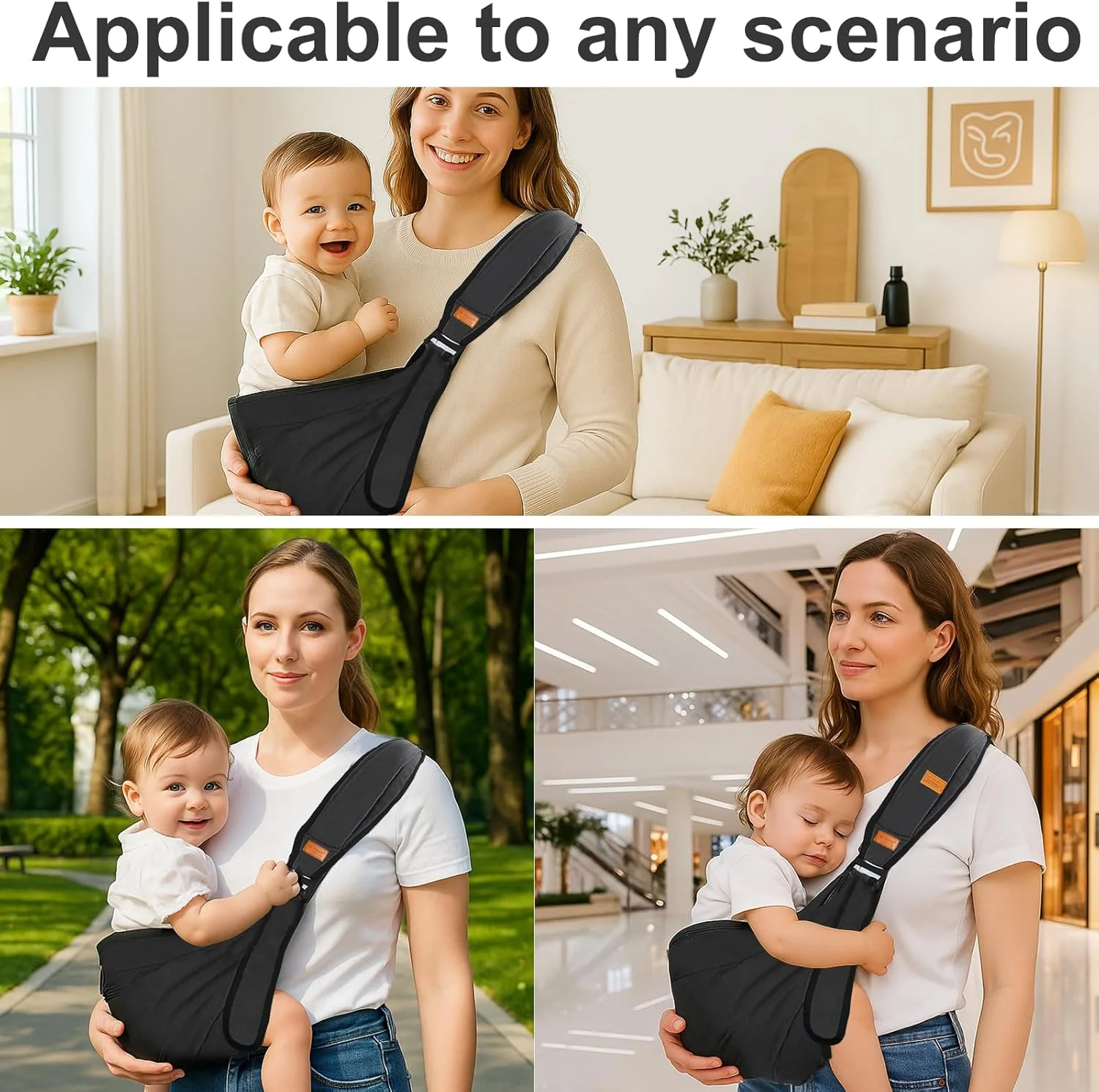 آغوشی ارگونومیک کودک – آغوشی قابل تنظیم برای نوزادان تا 3 سال، آغوشی نرم و تنفسی تک شانه با قابلیت پوشش شیردهی، آغوشی تاشو و قابل حمل نوزاد آغوشی ارگونومیک کودک – آغوشی قابل تنظیم برای نوزادان تا 3 سال، آغوشی نرم و تنفسی تک شانه با قابلیت پوشش شیردهی، آغوشی تاشو و قابل حمل نوزاد