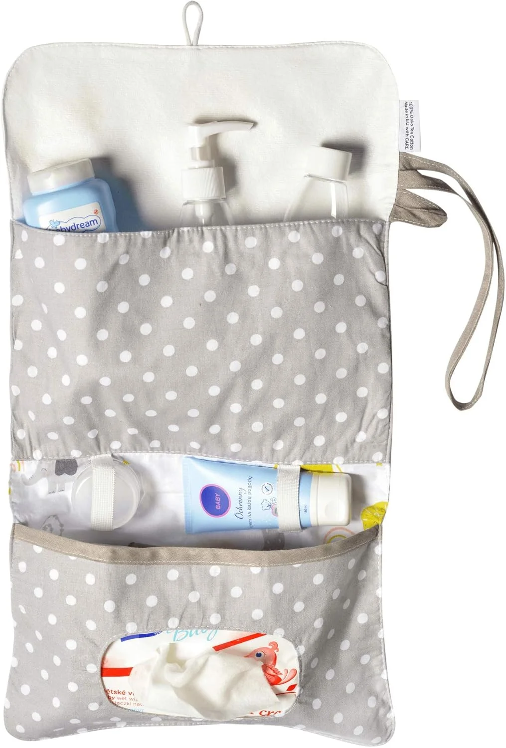 کیف پوشک FlyIdeas - کیف خشک و مرطوب تعویض کودک برای پوشک، دستمال مرطوب | حمل آسان با یک دست یا آویزان کردن آسان به کالسکه کیف پوشک FlyIdeas - کیف خشک و مرطوب تعویض کودک برای پوشک، دستمال مرطوب | حمل آسان با یک دست یا آویزان کردن آسان به کالسکه