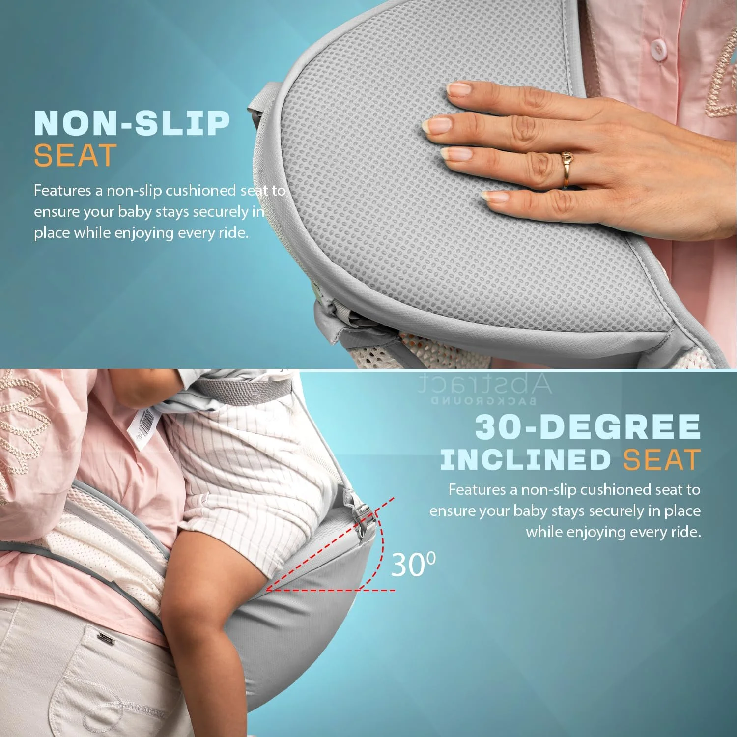 آغوشی کودک Baybee Flownest مناسب برای نوزادان 0 تا 3 سال | کیف حمل نوزاد قابل تنظیم با 6 حالت حمل، پارچه توری تنفسی و پشتیبانی از کمر | آغوشی کودک با نشیمنگاه شیب دار 30 درجه ضد لغزش آغوشی کودک Baybee Flownest مناسب برای نوزادان 0 تا 3 سال | کیف حمل نوزاد قابل تنظیم با 6 حالت حمل، پارچه توری تنفسی و پشتیبانی از کمر | آغوشی کودک با نشیمنگاه شیب دار 30 درجه ضد لغزش