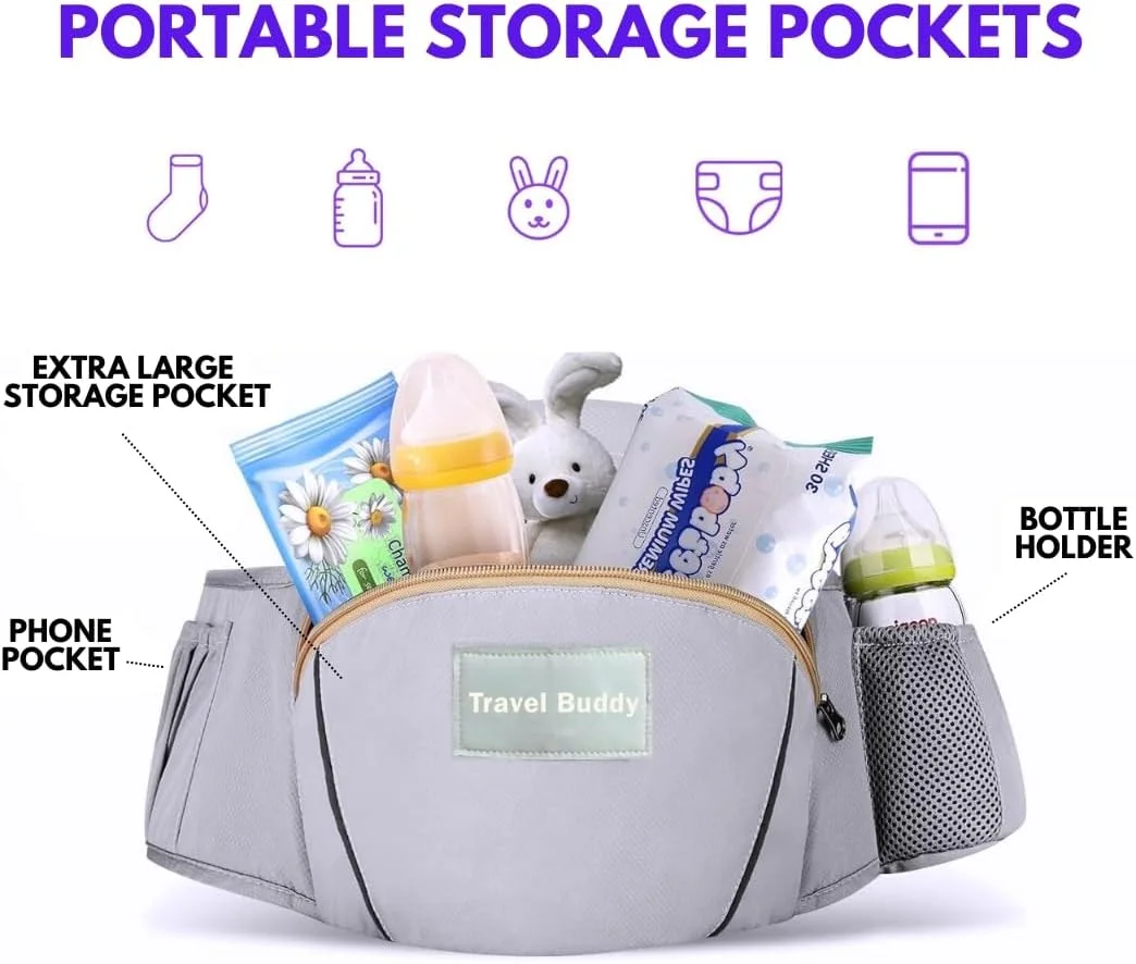 آغوشی کودک تراول بادی | 4 در 1 با نشیمنگاه و آویز کمری | سایز قابل تنظیم برای پدر و مادر | پشتیبانی از کمر و ستون فقرات | موقعیت ارگونومیک M برای رشد سالم باسن | مناسب نوزاد و کودک نوپا از 1.5 تا 20 کیلوگرم آغوشی کودک تراول بادی | 4 در 1 با نشیمنگاه و آویز کمری | سایز قابل تنظیم برای پدر و مادر | پشتیبانی از کمر و ستون فقرات | موقعیت ارگونومیک M برای رشد سالم باسن | مناسب نوزاد و کودک نوپا از 1.5 تا 20 کیلوگرم