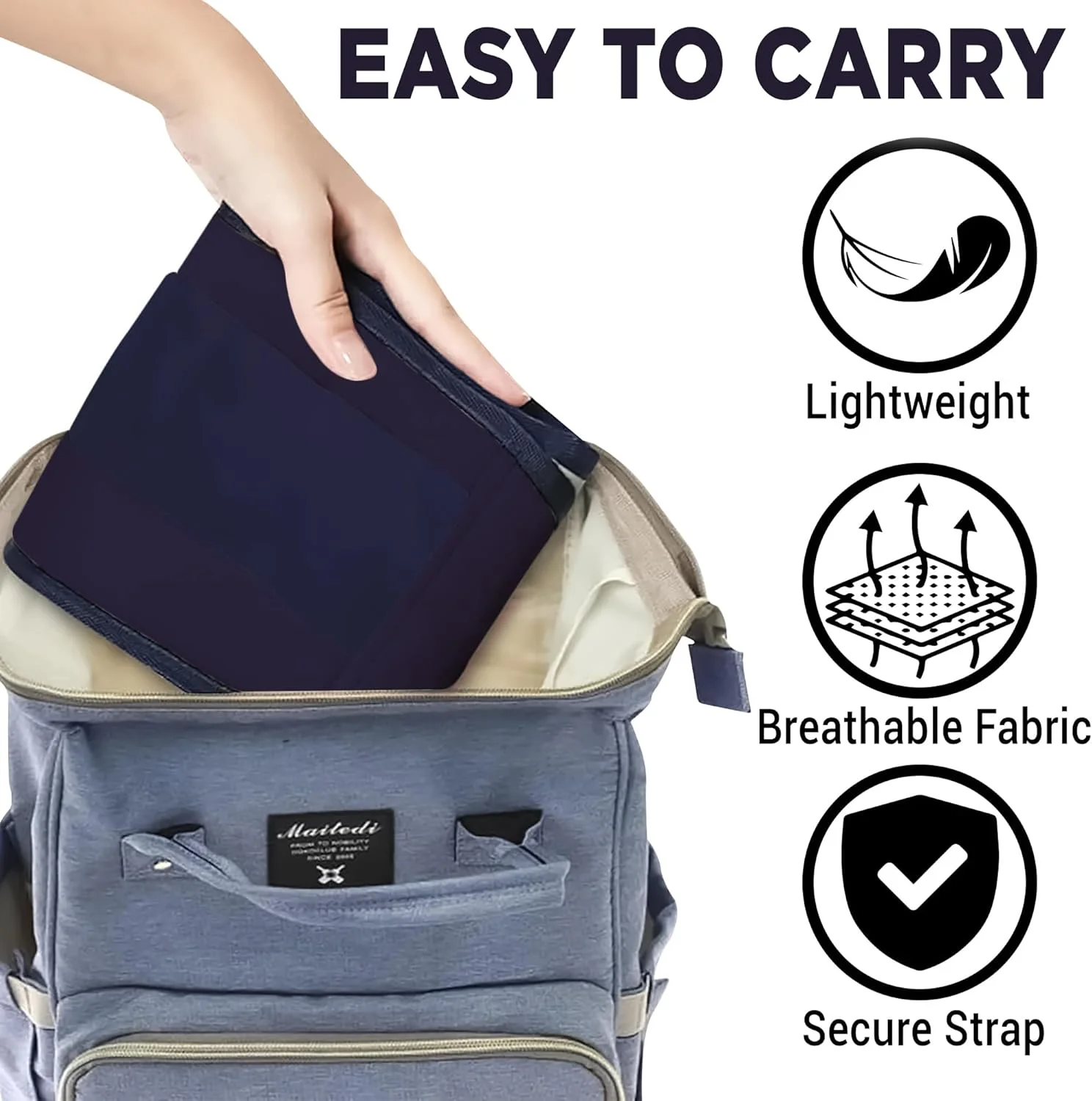 آغوشی نوزاد FATASH | پارچه نخی نرم و تنفسی، مناسب نوزادان و کودکان نوپا | صندلی کمری راحت برای سفر آسان، بند شانه ای قابل حمل و سبک وزن برای 0 تا 36 ماه - آبی آغوشی نوزاد FATASH | پارچه نخی نرم و تنفسی، مناسب نوزادان و کودکان نوپا | صندلی کمری راحت برای سفر آسان، بند شانه ای قابل حمل و سبک وزن برای 0 تا 36 ماه - آبی