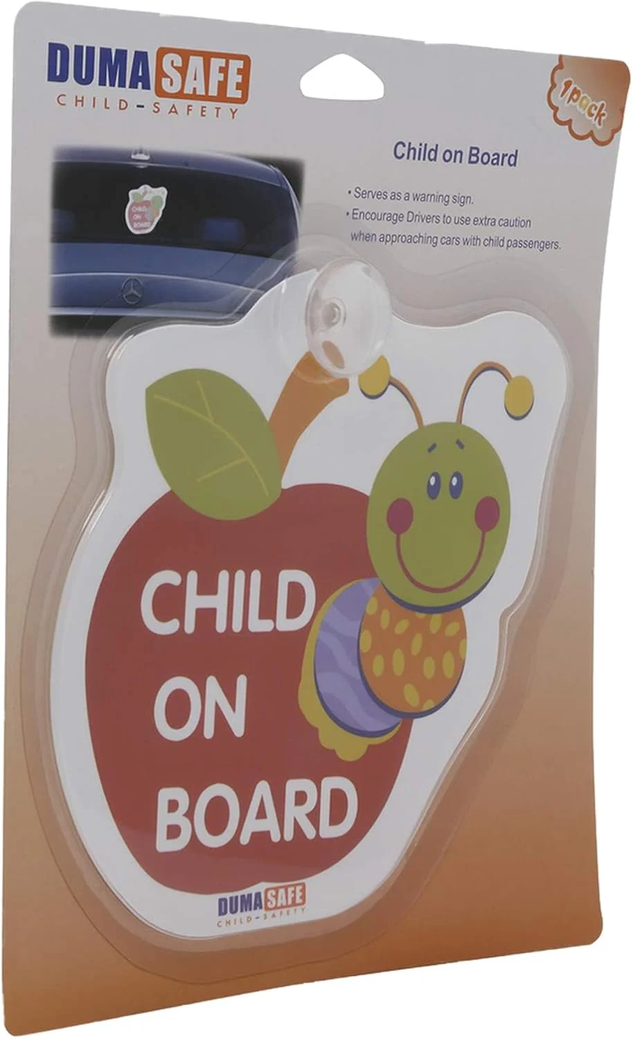 علامت ایمنی کودک در خودرو دوما - زرد علامت ایمنی کودک در خودرو دوما - زرد