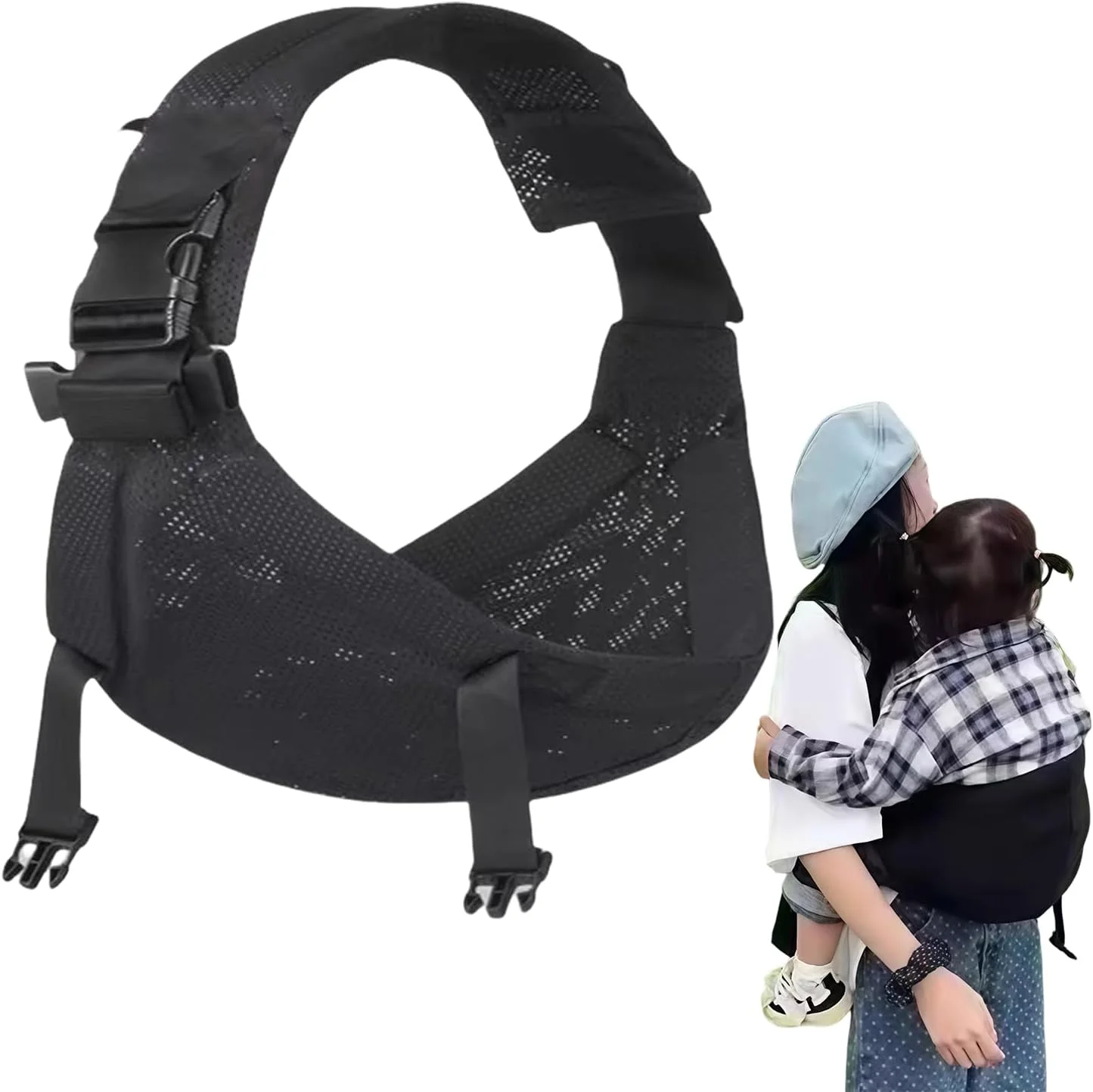 Toddler Carrier - Toddler Chest Sling Carrier - Kids Safety Support System for Travel Outdoor Camping Beach Picnic Walking Parents Hiking Shopping Airplane Toddler Carrier - Toddler Chest Sling Carrier - Kids Safety Support System for Travel Outdoor Camping Beach Picnic Walking Parents Hiking Shopping Airplane