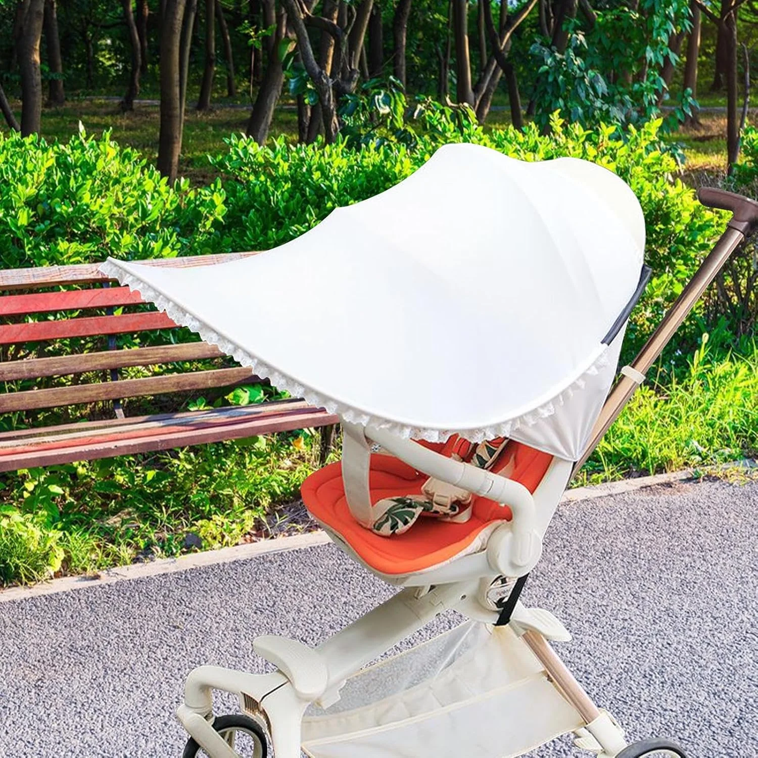 سایه بان آفتاب برای کالسکه - پوشش سایه بان آفتاب کالسکه کودک | سایه بان تاشو محافظت در برابر اشعه ماوراء بنفش برای کالسکه کودک نوپا، تخت مسافرتی و صندلی ماشین سایه بان آفتاب برای کالسکه - پوشش سایه بان آفتاب کالسکه کودک | سایه بان تاشو محافظت در برابر اشعه ماوراء بنفش برای کالسکه کودک نوپا، تخت مسافرتی و صندلی ماشین