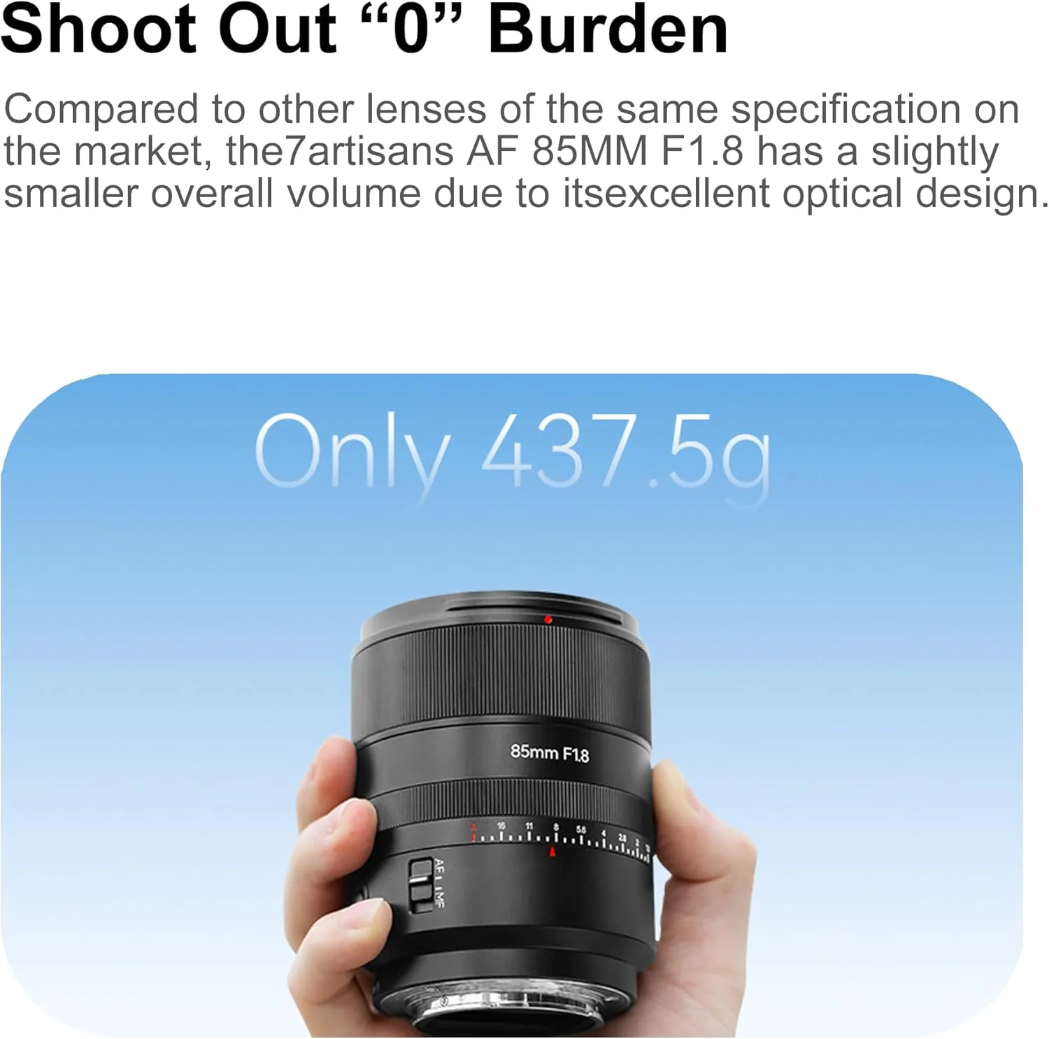 لنز دوربین 7artisans AF 85mm F1.8 برای مانت Sony E، فول فریم، دیافراگم بزرگ، پرایم، لنز دوربین با فوکوس خودکار دستی STM، فوکوس خودکار چهره/چشم، برای عکاسی پرتره/خیابانی/موضوعات انسان گرایانه لنز دوربین 7artisans AF 85mm F1.8 برای مانت Sony E، فول فریم، دیافراگم بزرگ، پرایم، لنز دوربین با فوکوس خودکار دستی STM، فوکوس خودکار چهره/چشم، برای عکاسی پرتره/خیابانی/موضوعات انسان گرایانه