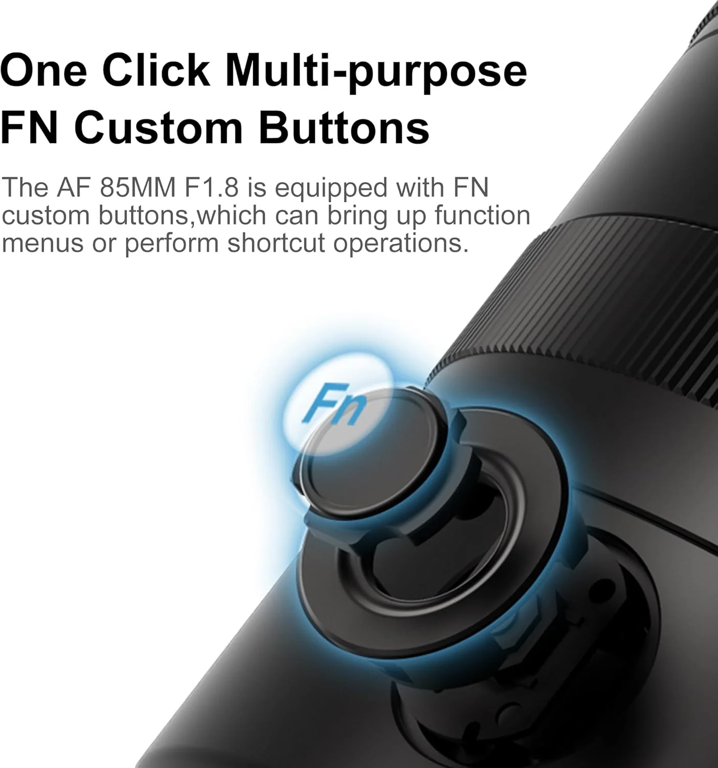 لنز دوربین 7artisans AF 85mm F1.8 برای مانت Sony E، فول فریم، دیافراگم بزرگ، پرایم، لنز دوربین با فوکوس خودکار دستی STM، فوکوس خودکار چهره/چشم، برای عکاسی پرتره/خیابانی/موضوعات انسان گرایانه لنز دوربین 7artisans AF 85mm F1.8 برای مانت Sony E، فول فریم، دیافراگم بزرگ، پرایم، لنز دوربین با فوکوس خودکار دستی STM، فوکوس خودکار چهره/چشم، برای عکاسی پرتره/خیابانی/موضوعات انسان گرایانه