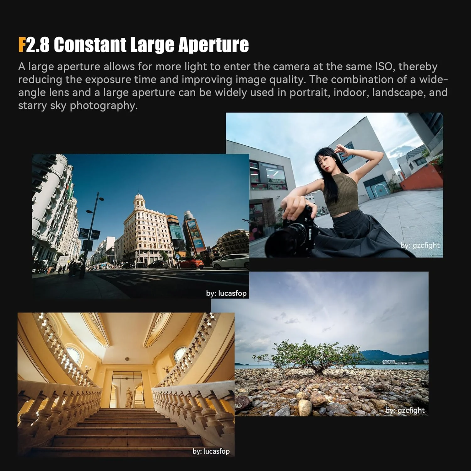 لنز پرایم 7artisans MF 14mm F2.8 با زاویه دید فوق عریض 116 درجه و دیافراگم باز، سازگار با دوربین های بدون آینه نیکون Z مانت Z9، Z8، Z7، Z72، Z6، Z62، Z63، Zf، Z5، Z5 II
