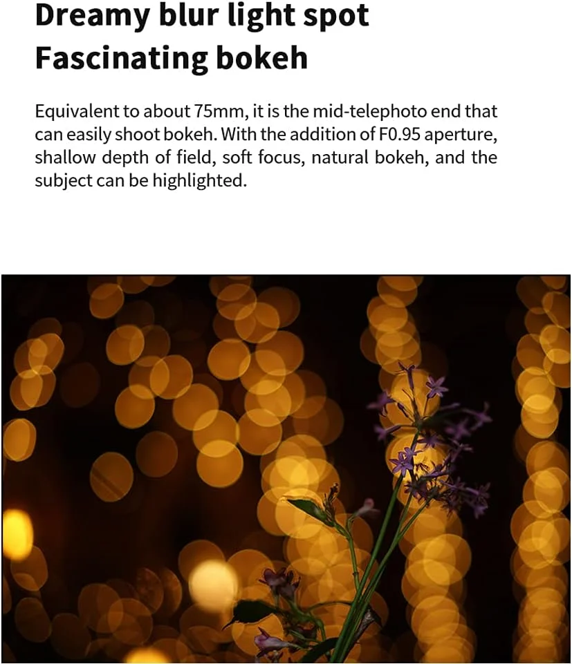 لنز دوربین 7artisans 50mm F0.95 APS-C دستی ثابت برای دوربین های فوجی X-Mount