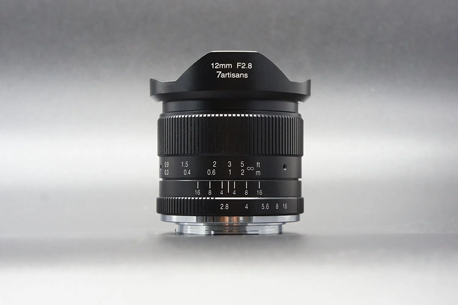 7artisans 12mm F2.8 APS-C Wide Angle Manual Fixed Lens for Canon M Mount Camera Like M1 M2 M3 M5 M6 M10