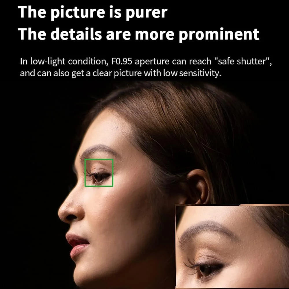 لنز دوربین 7artisans 50mm F0.95 APS-C دستی ثابت برای دوربین های فوجی X-Mount