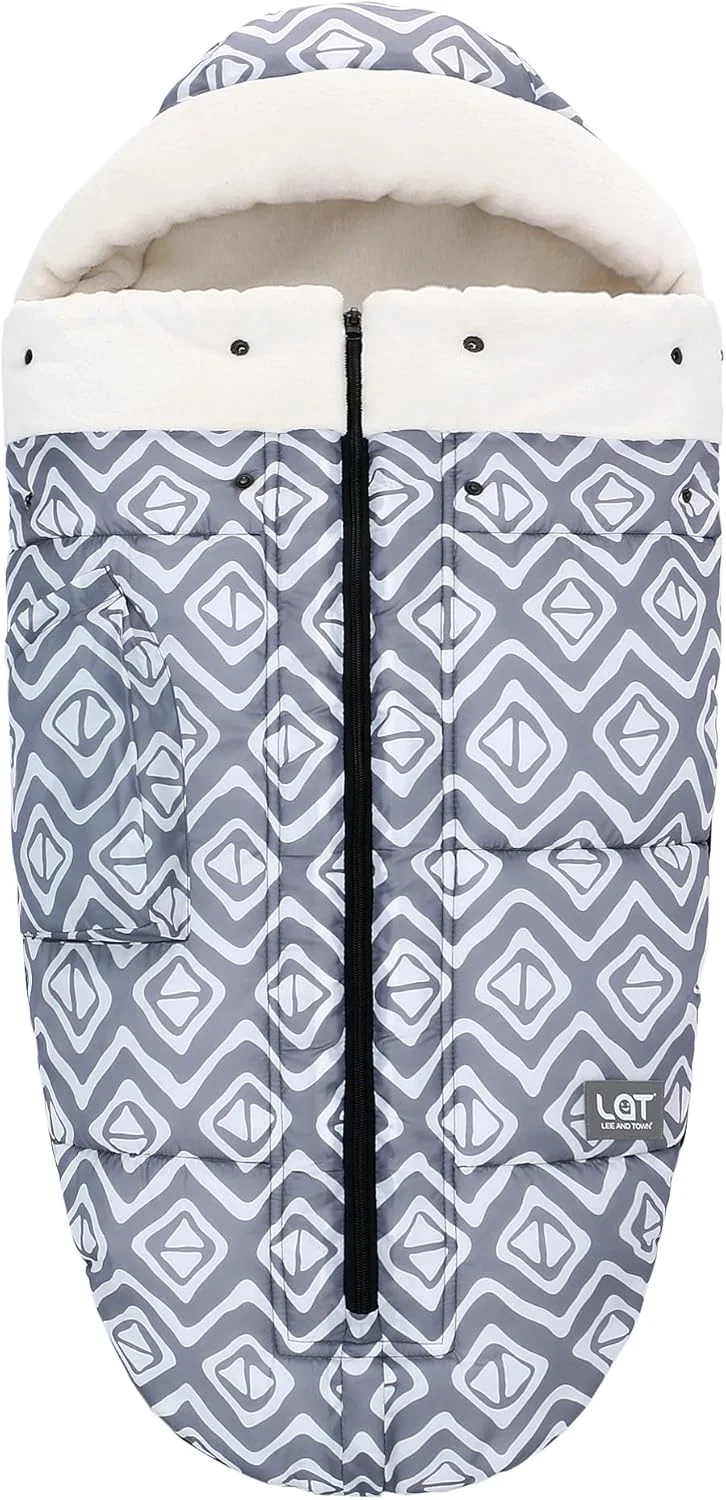 کیسه خواب گرم زمستانی LAT برای کالسکه، کیسه خواب جهانی برای کالسکه کودک، کیسه خواب برای کالسکه نوزاد، روکش صندلی ماشین و کریر نوزاد، لوازم ضروری زمستانی نوزاد، مناسب برای همه کالسکه ها کیسه خواب گرم زمستانی LAT برای کالسکه، کیسه خواب جهانی برای کالسکه کودک، کیسه خواب برای کالسکه نوزاد، روکش صندلی ماشین و کریر نوزاد، لوازم ضروری زمستانی نوزاد، مناسب برای همه کالسکه ها