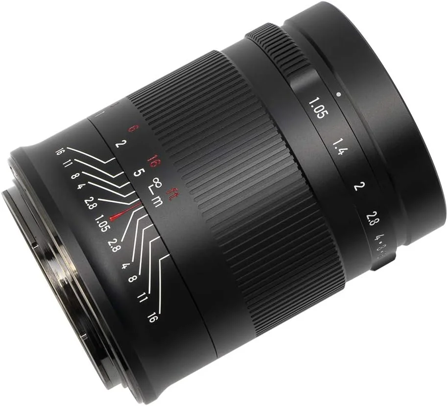 7artisans 50mm f1.05 Large Aperture Full Frame Manual Focus Lens Compatible with Canon R-Mount Cameras