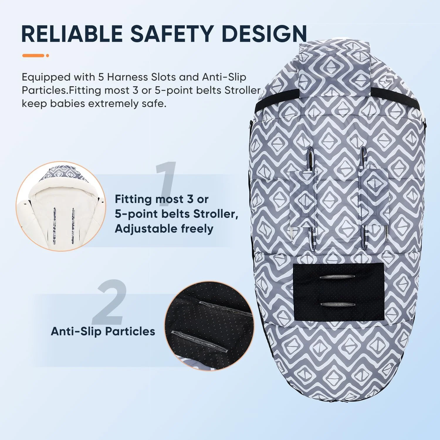 کیسه خواب گرم زمستانی LAT برای کالسکه، کیسه خواب جهانی برای کالسکه کودک، کیسه خواب برای کالسکه نوزاد، روکش صندلی ماشین و کریر نوزاد، لوازم ضروری زمستانی نوزاد، مناسب برای همه کالسکه ها کیسه خواب گرم زمستانی LAT برای کالسکه، کیسه خواب جهانی برای کالسکه کودک، کیسه خواب برای کالسکه نوزاد، روکش صندلی ماشین و کریر نوزاد، لوازم ضروری زمستانی نوزاد، مناسب برای همه کالسکه ها