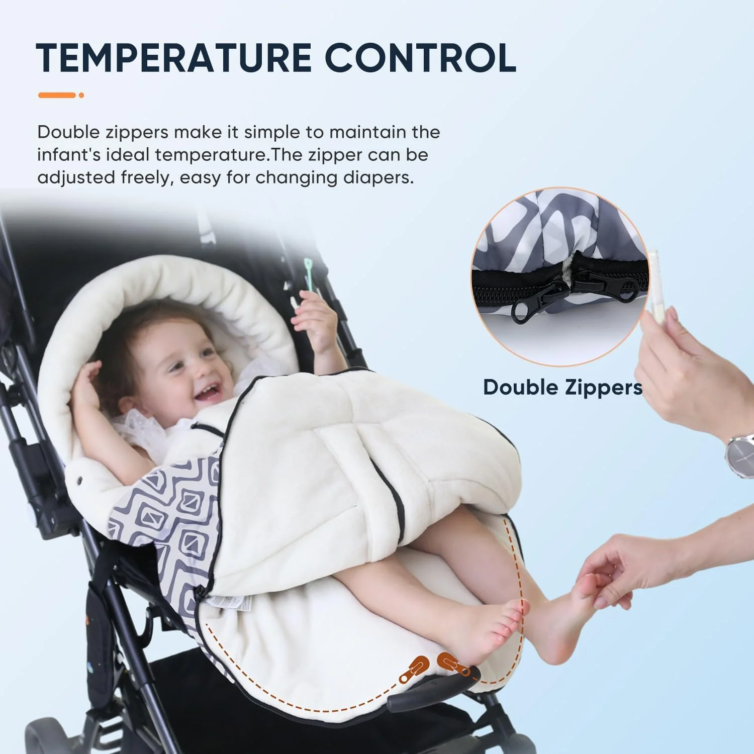 کیسه خواب گرم زمستانی LAT برای کالسکه، کیسه خواب جهانی برای کالسکه کودک، کیسه خواب برای کالسکه نوزاد، روکش صندلی ماشین و کریر نوزاد، لوازم ضروری زمستانی نوزاد، مناسب برای همه کالسکه ها کیسه خواب گرم زمستانی LAT برای کالسکه، کیسه خواب جهانی برای کالسکه کودک، کیسه خواب برای کالسکه نوزاد، روکش صندلی ماشین و کریر نوزاد، لوازم ضروری زمستانی نوزاد، مناسب برای همه کالسکه ها